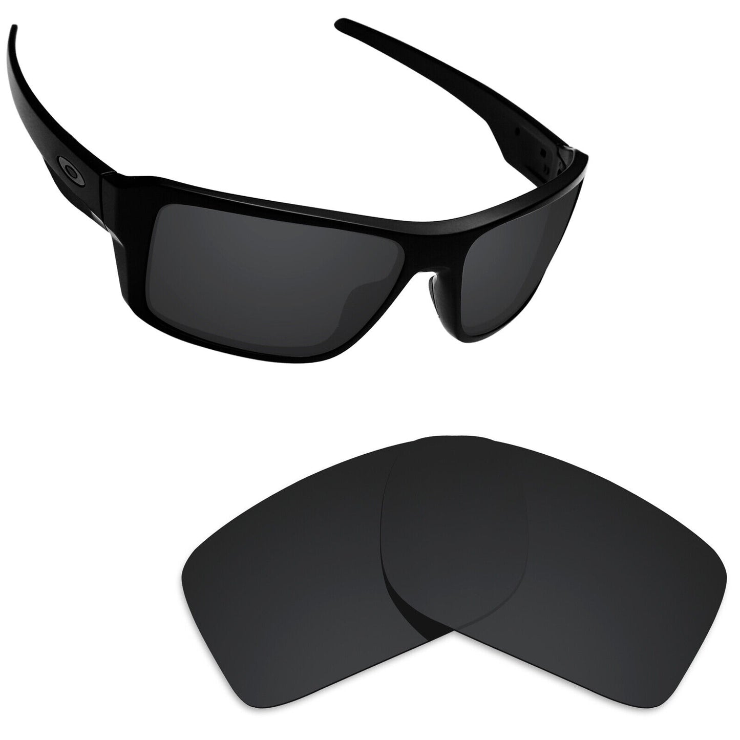 Hawkry Polarized Replacement Lenses for-Oakley Double Edge OO9380 - Multiple