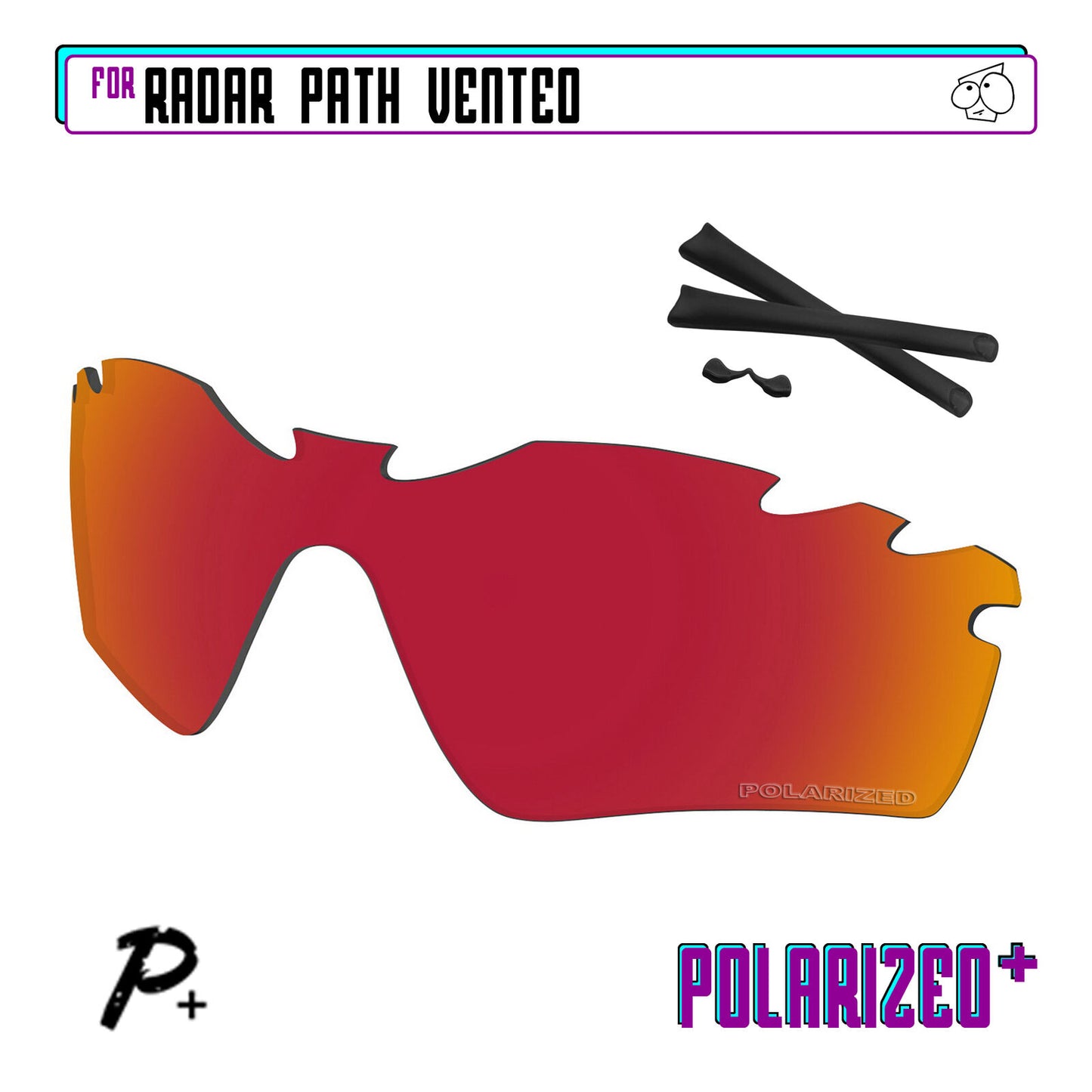 POLARIZED Replacement Lenses & Kit For-Oakley Radar Path Vented Anti-Scratch