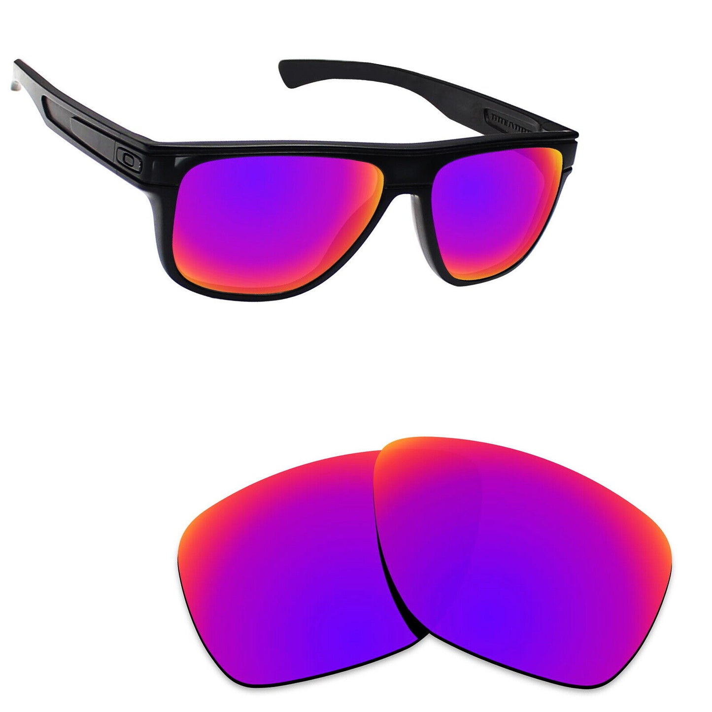 Hawkry Polarized Replacement Lenses for-Oakley Breadbox OO9199 Sunglass-Multiple
