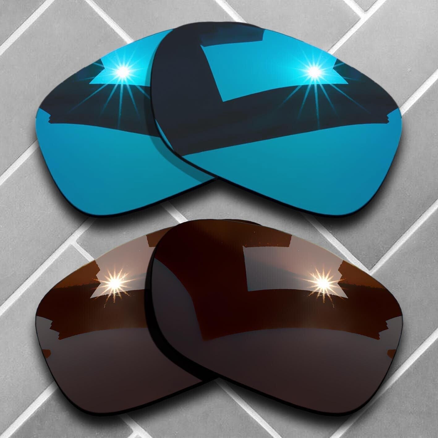 Polarized Replacement lenses for-Oakley Twoface Anti-Scratch Multiple Choices US