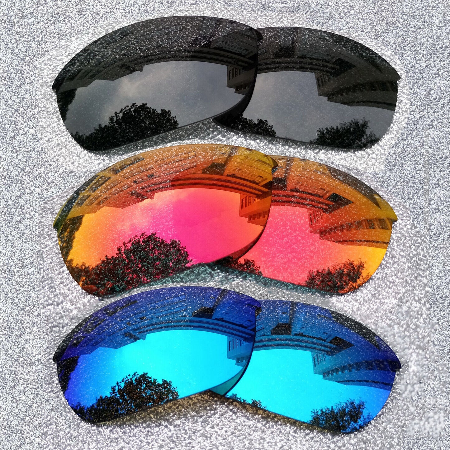 ExpressReplacement Polarized Lenses For-Oakley Half Jacket 2.0 Sunglasses-Opt