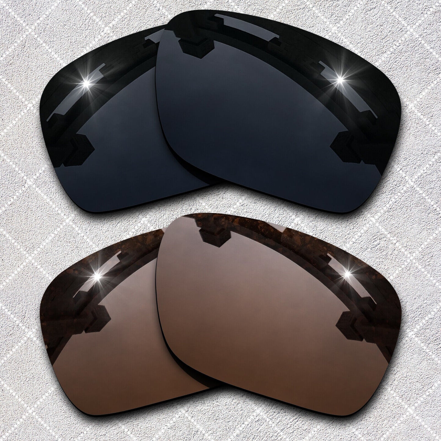 HeyRay Replacement Lenses for Sliver XL OO9341 Sunglasses Polarized -Opt