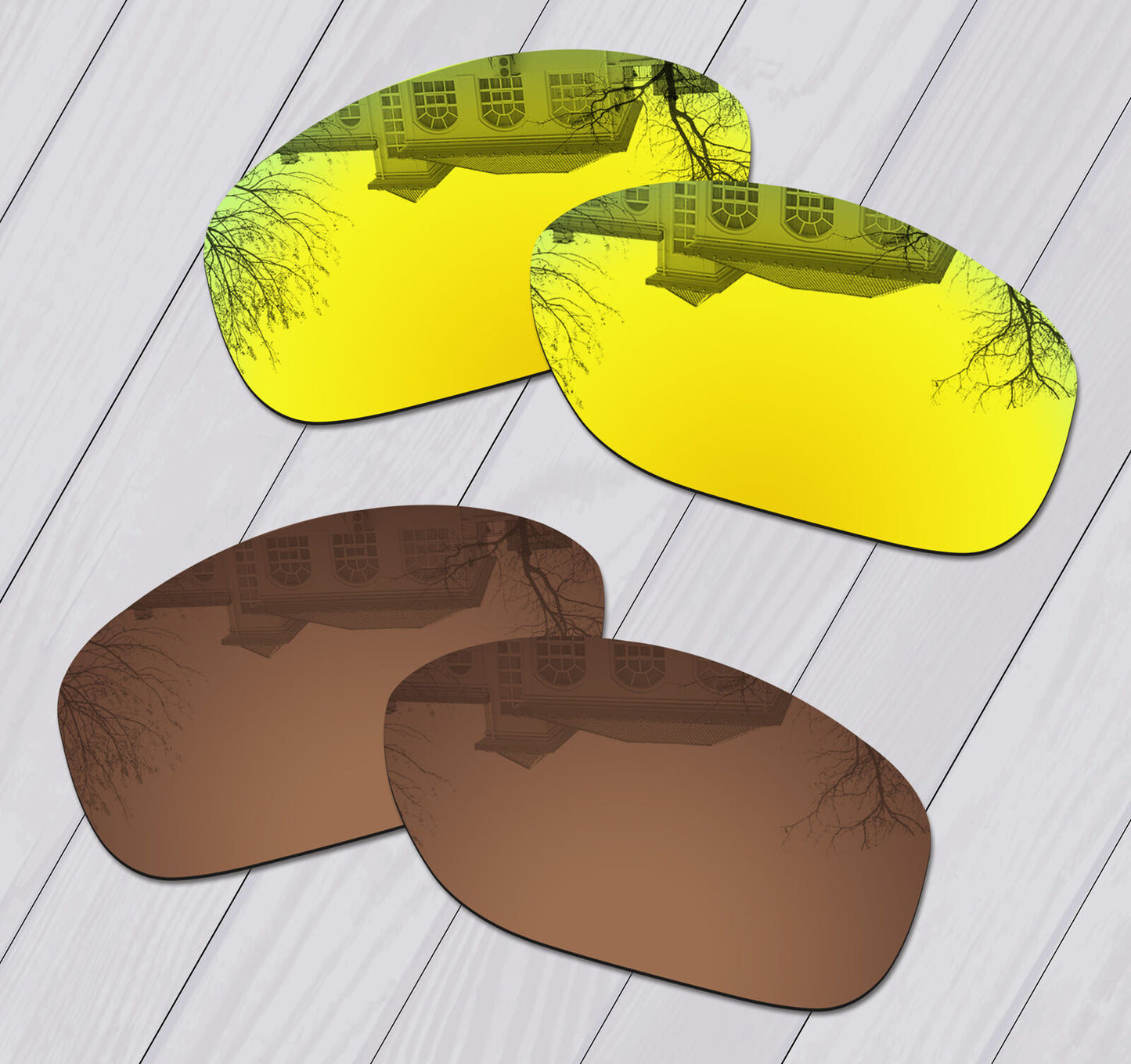 POLARIZED Replacement Lot Lenses For-Oakley Pit Bull OO9127 Anti-Scratch