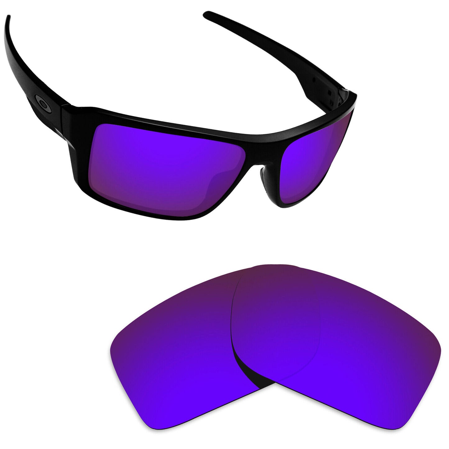 Hawkry Polarized Replacement Lenses for-Oakley Double Edge OO9380 - Multiple