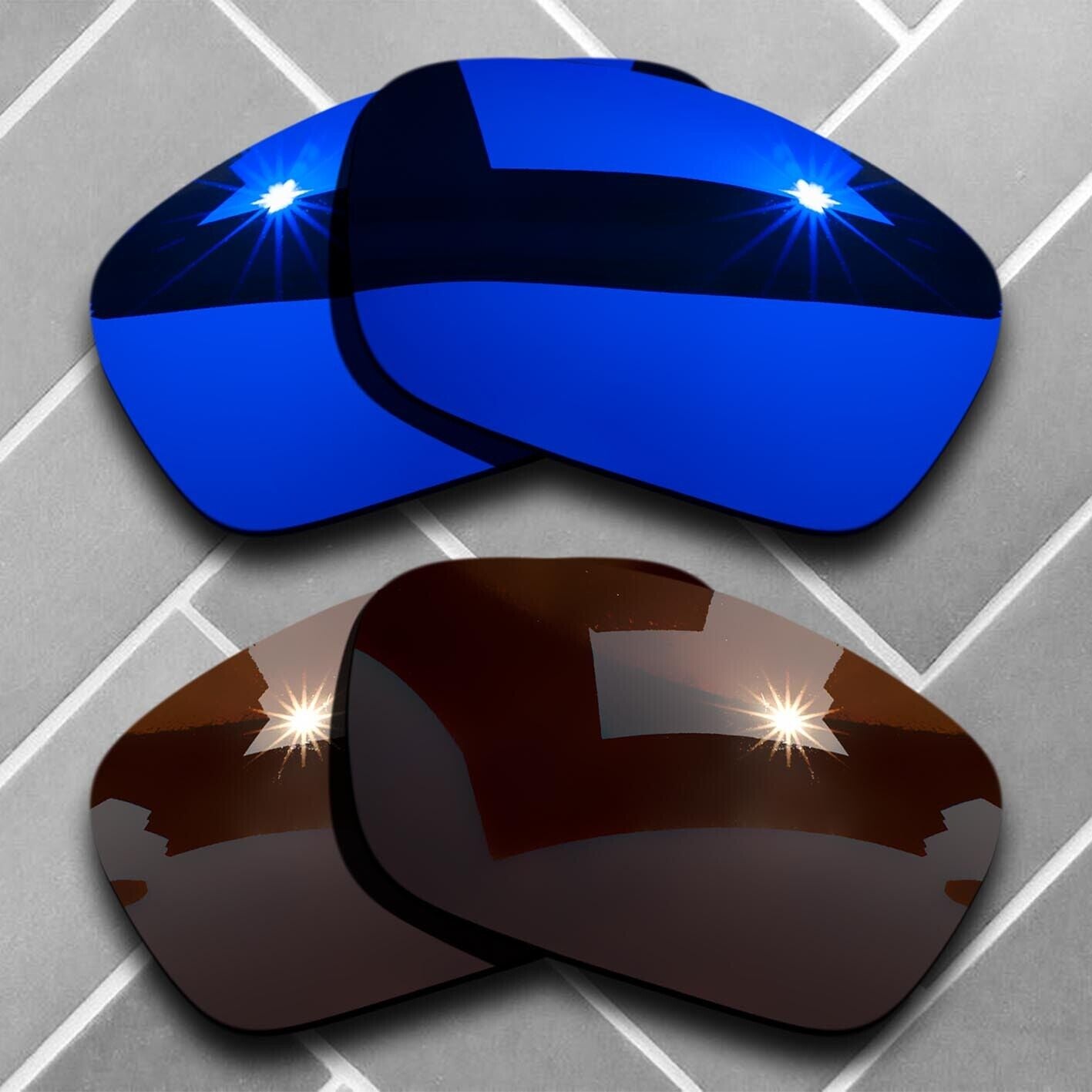 Polarized Replacement lenses for-Oakley Fuel Cell OO9096 Anti-Scratch Choices US