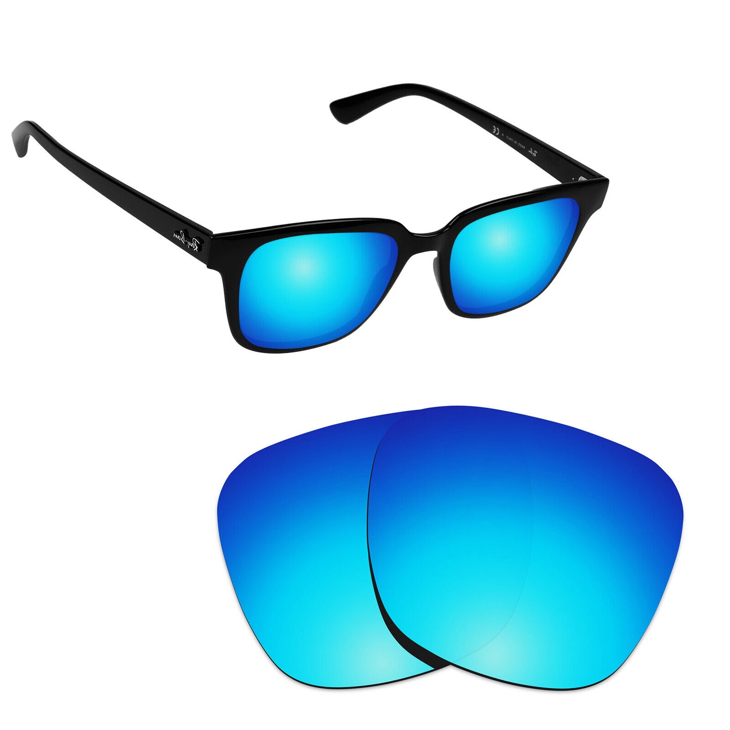Hawkry Polarized Replacement Lenses for - RayBan-RB4323-51 Sunglass - Multiple