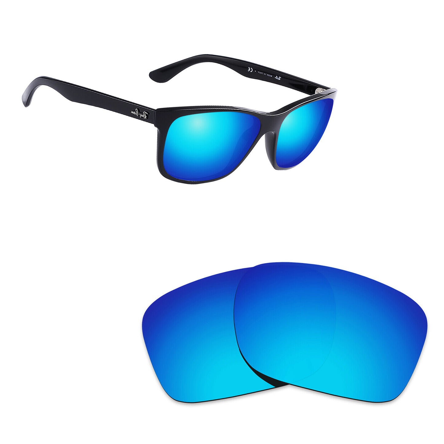 Hawkry Polarized Replacement Lenses for - RayBan-RB4181-57 Sunglass - Multiple