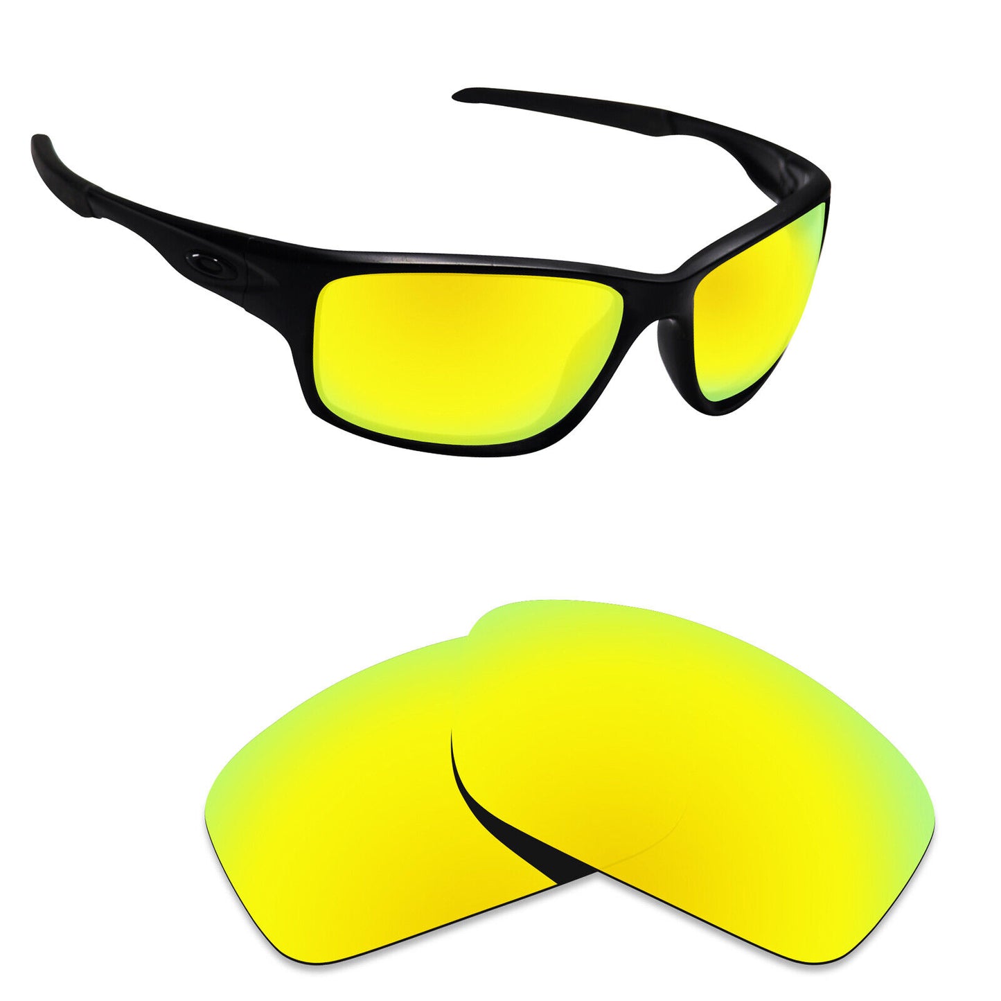 Hawkry Polarized Replacement Lenses for-Oakley Canteen 2014 Sunglass-Multiple