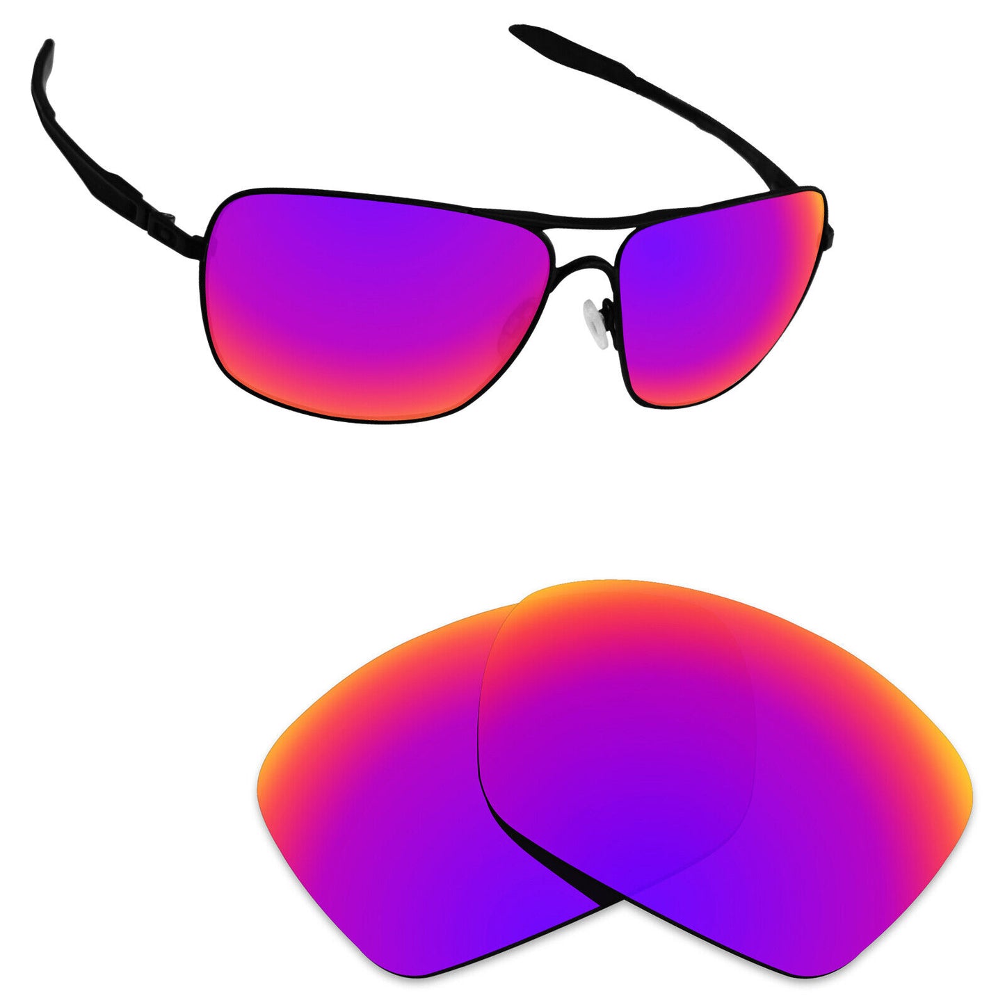 Hawkry Polarized Replacement Lens for-Oakley Plaintiff Squared OO4063 - Multiple