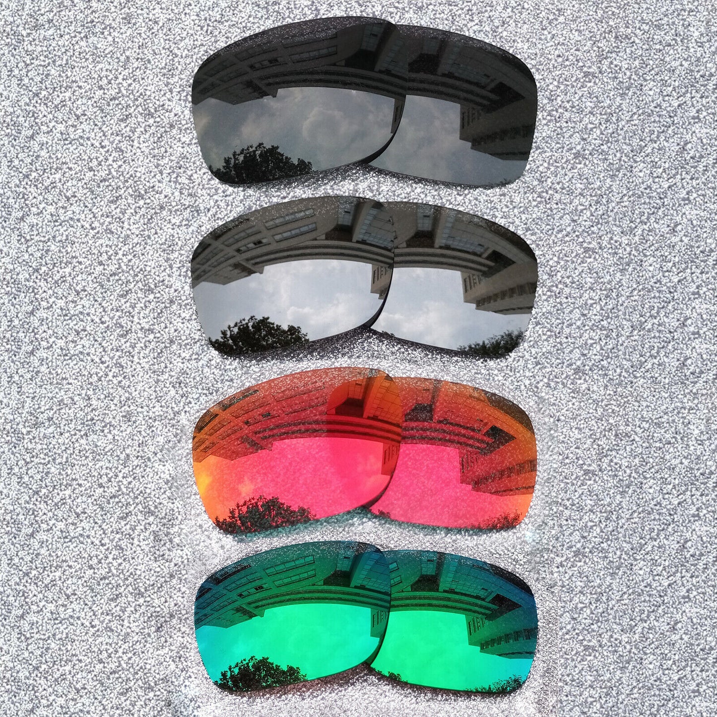 ExpressReplacement Polarized Lenses For-Oakley Sliver Sunglasses-Opt