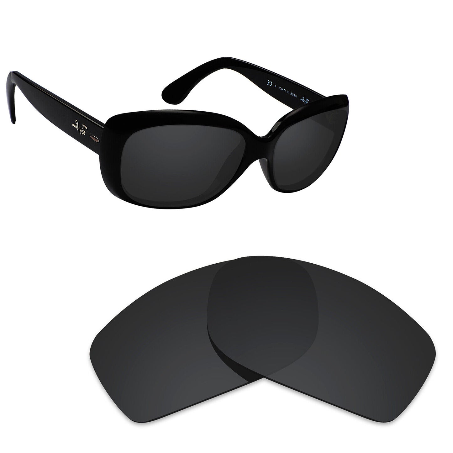 Hawkry Polarized Replacement Lenses for - RayBan-RB4101-58 Sunglass - Multiple