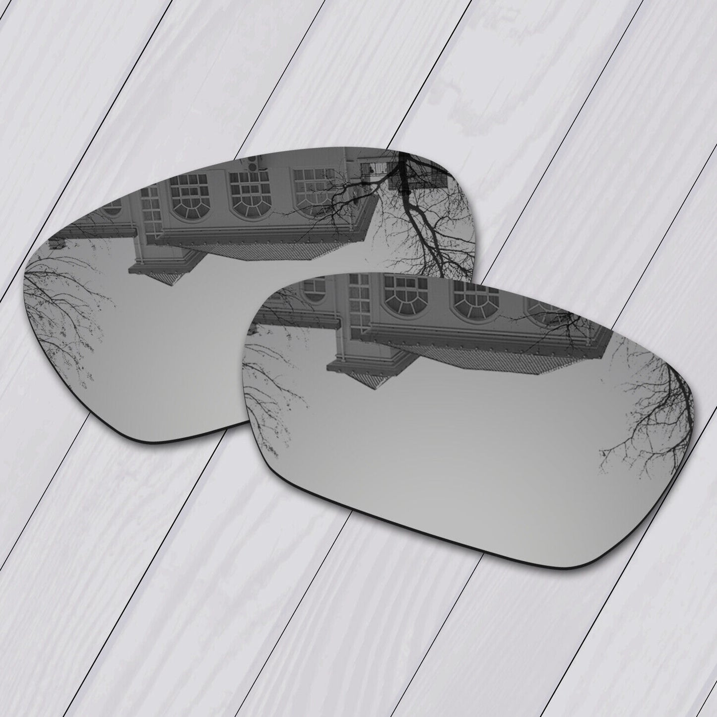POLARIZED Replacement Lenses & Nose Pad For-Oakley Inmate Sunglass Anti-Scratch