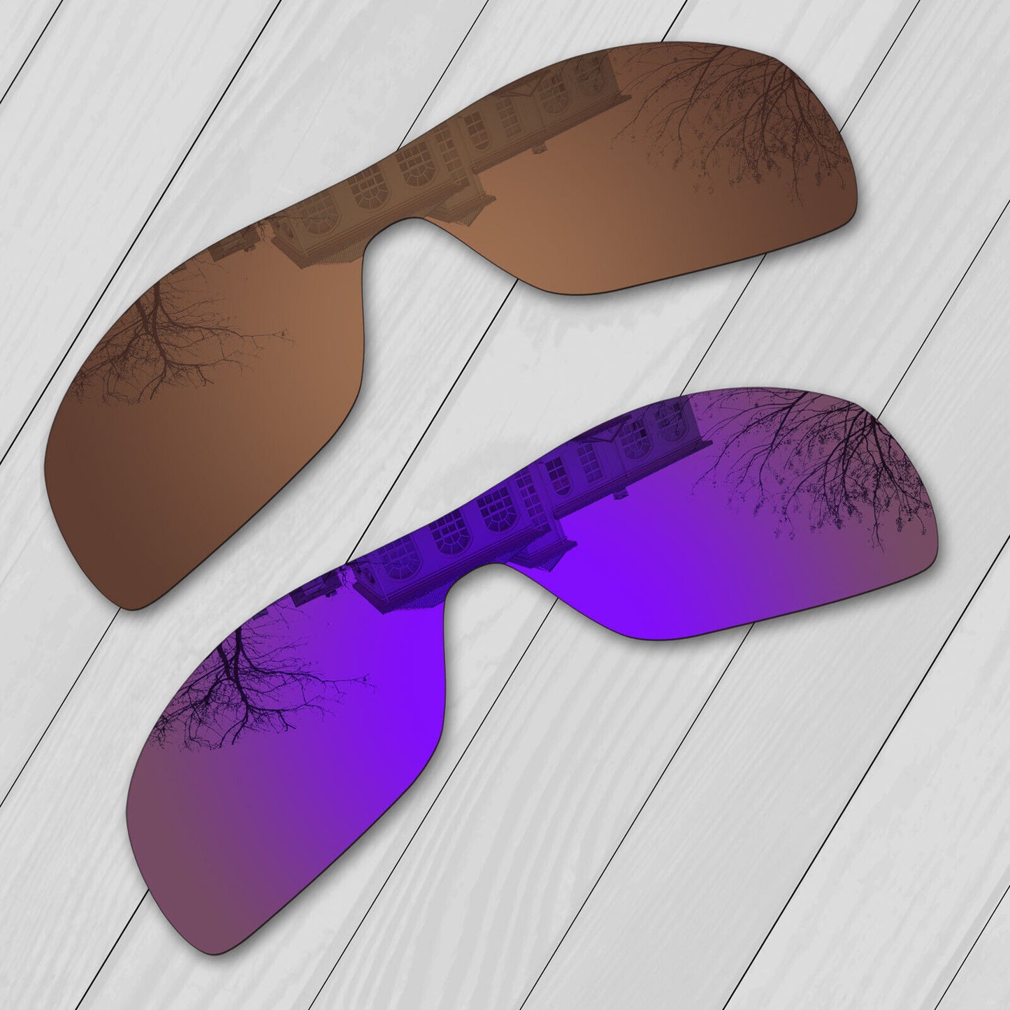 POLARIZED Replacement Lenses For-Oakley Oil Rig Sunglasses Anti-Scratch