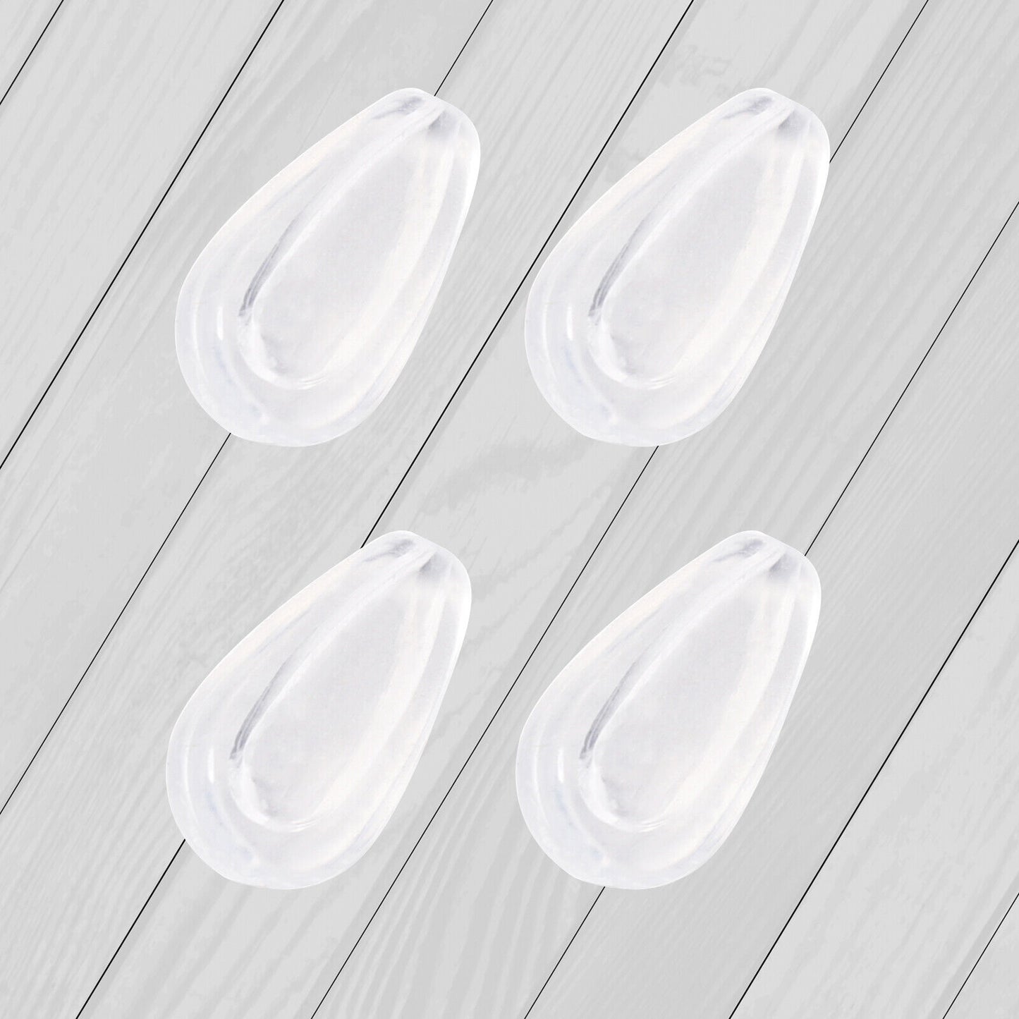TargetVision Replacement Clear Nose pads For-Oakley Deadbolt OO6046 Sunglasses