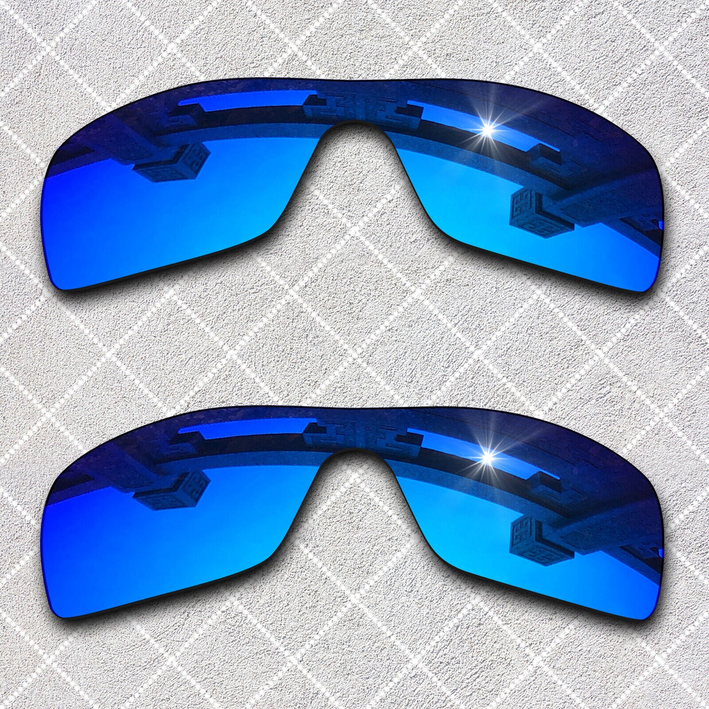 HeyRay Replacement Lenses for Batwolf OO9101 Sunglasses Polarized -Opt