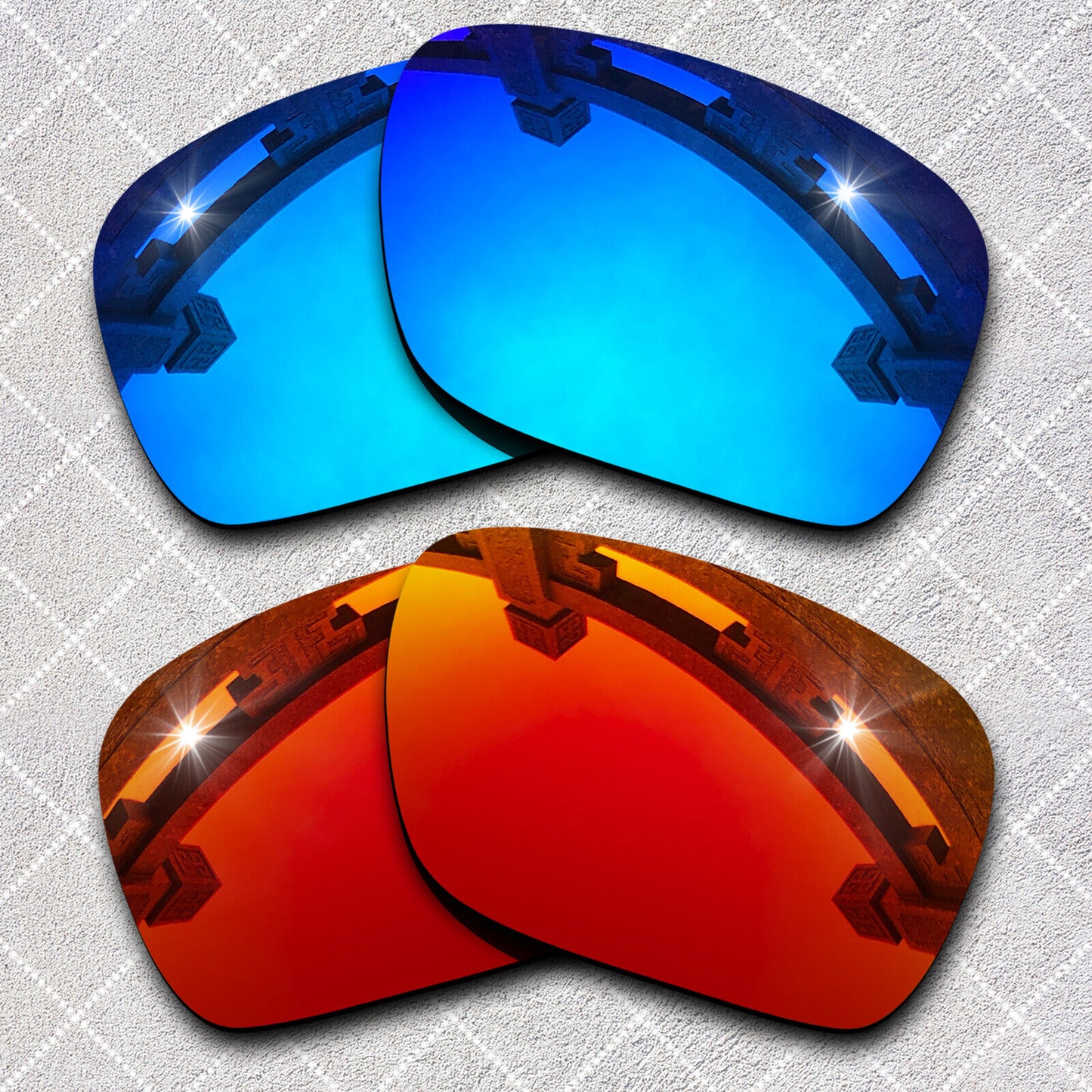 HeyRay Replacement Lenses for Sliver XL OO9341 Sunglasses Polarized -Opt