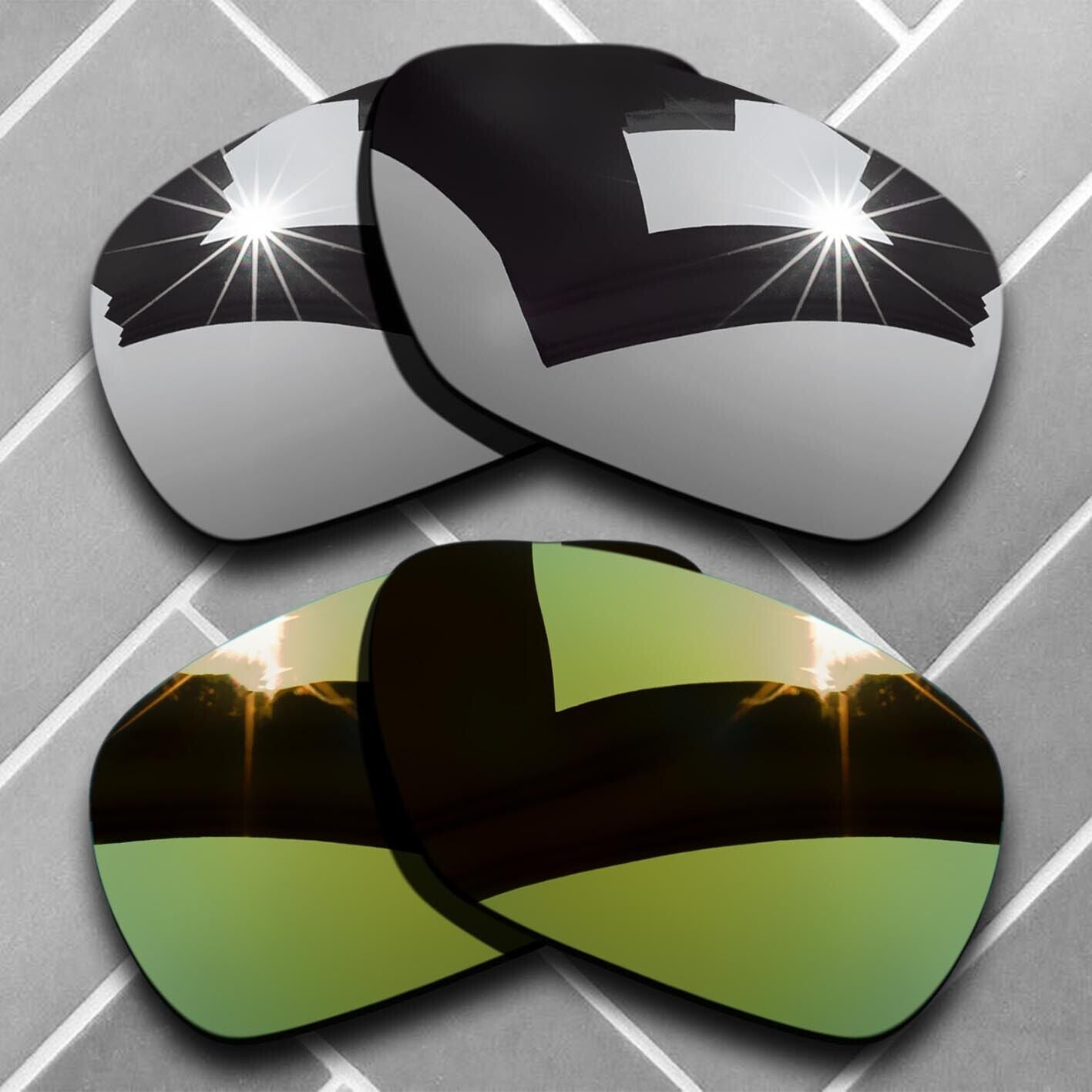 Polarized Anti-Scratch Replacement Lenses for-Costa Del Mar Tuna Alley Choices