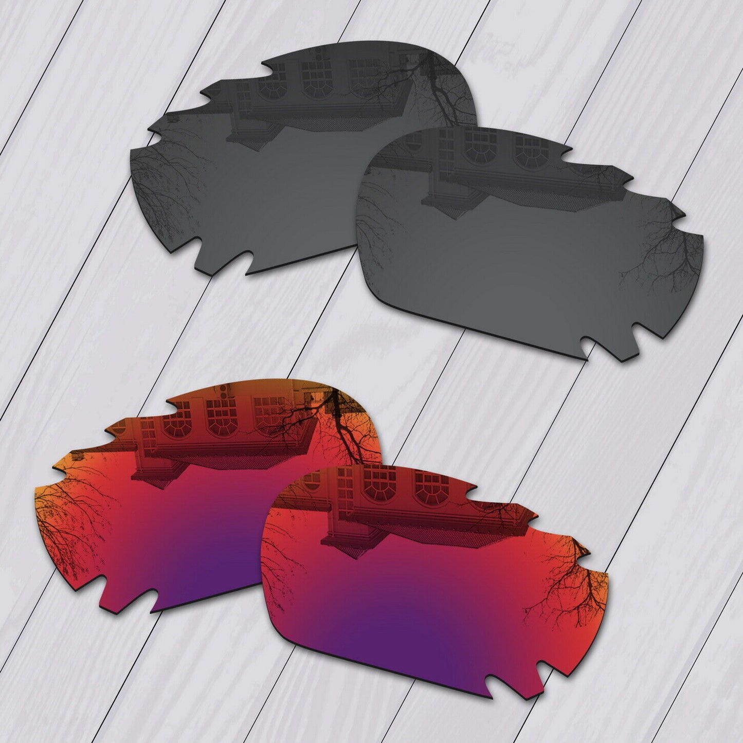POLARIZED Replacement Lenses For-Oakley Jawbone Vented Anti-Scratch