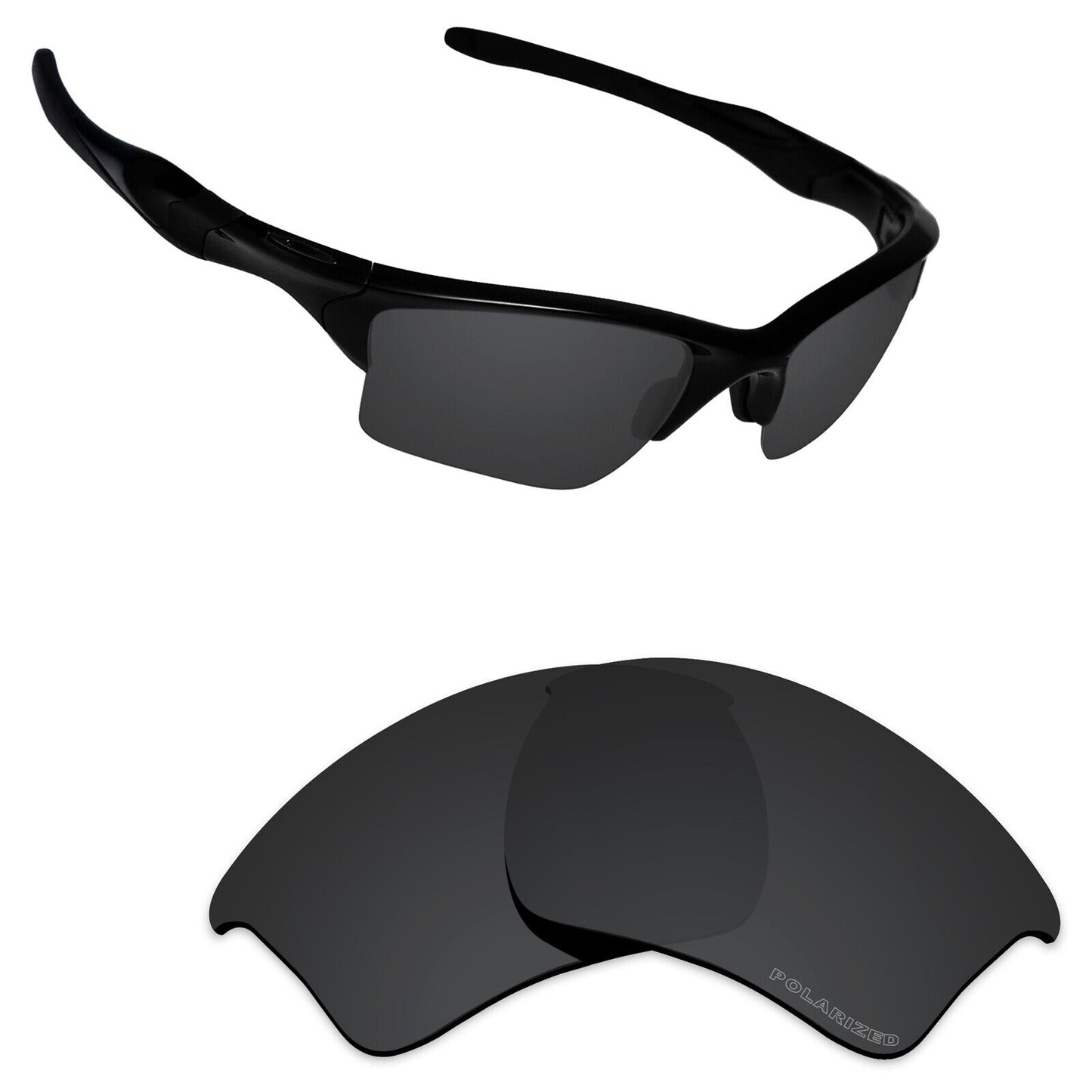 Hawkry Polarized Replacement Lens for-Oakley Half Jacket 2.0 XL OO9154 - Options