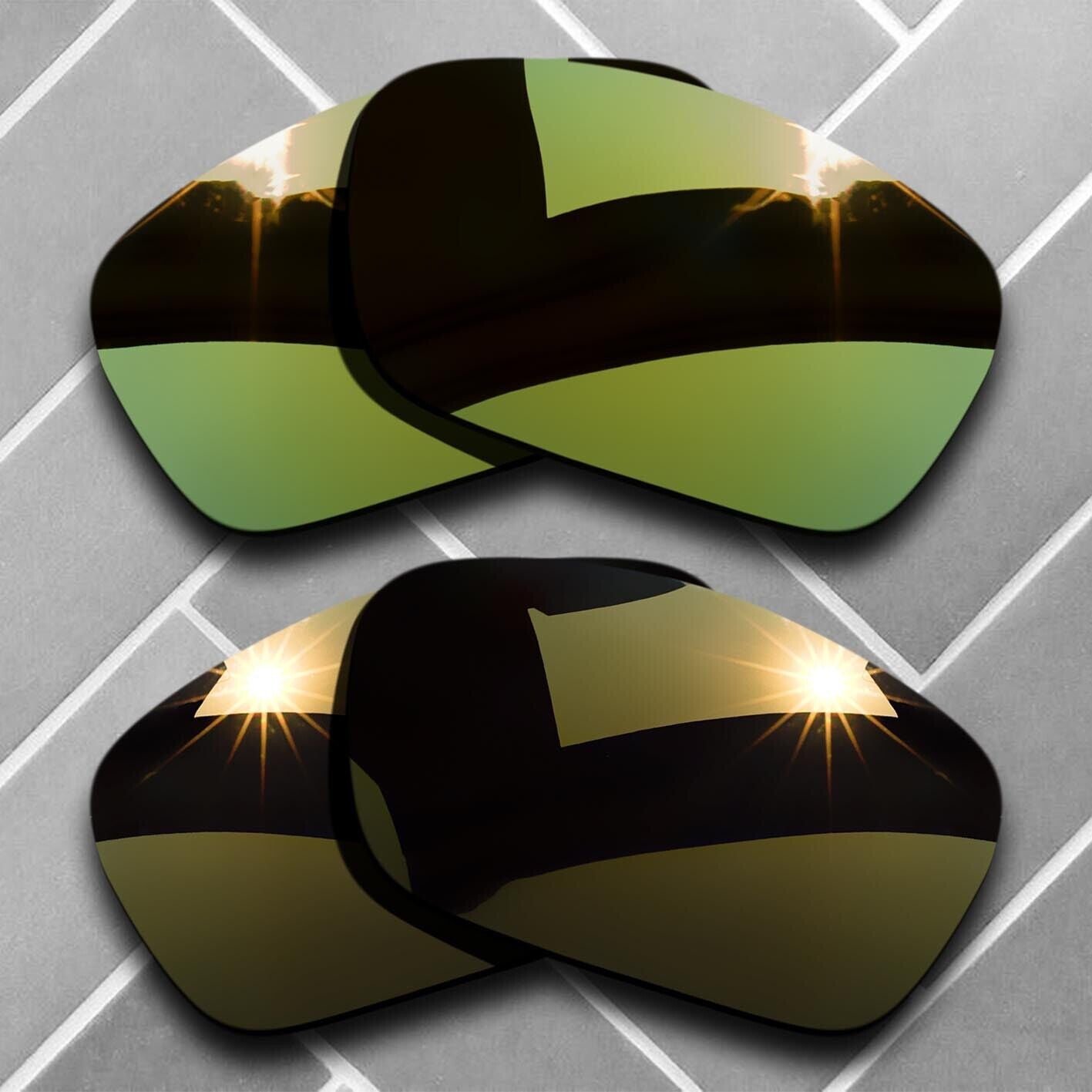 Polarized Replacement lenses for-Oakley Fuel Cell OO9096 Anti-Scratch Choices US