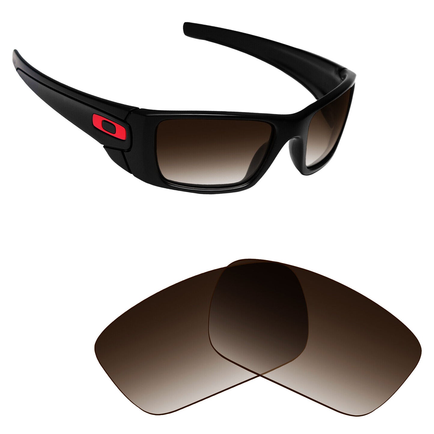 Hawkry Polarized Replacement Lenses for-Oakley Fuel Cell OO9096 - Options