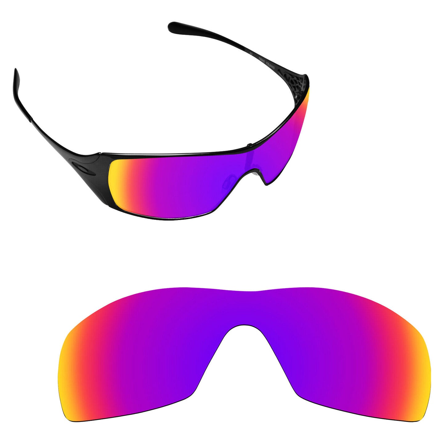 Hawkry Polarized Replacement Lenses for-Oakley Dart Sunglass - Multiple