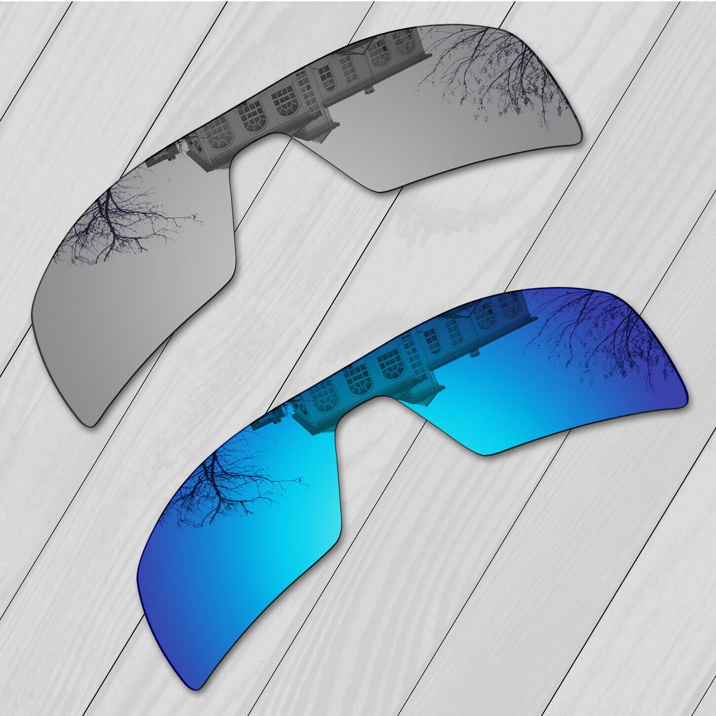 POLARIZED Replacement Lenses For-Oakley Oil Rig Sunglasses Anti-Scratch