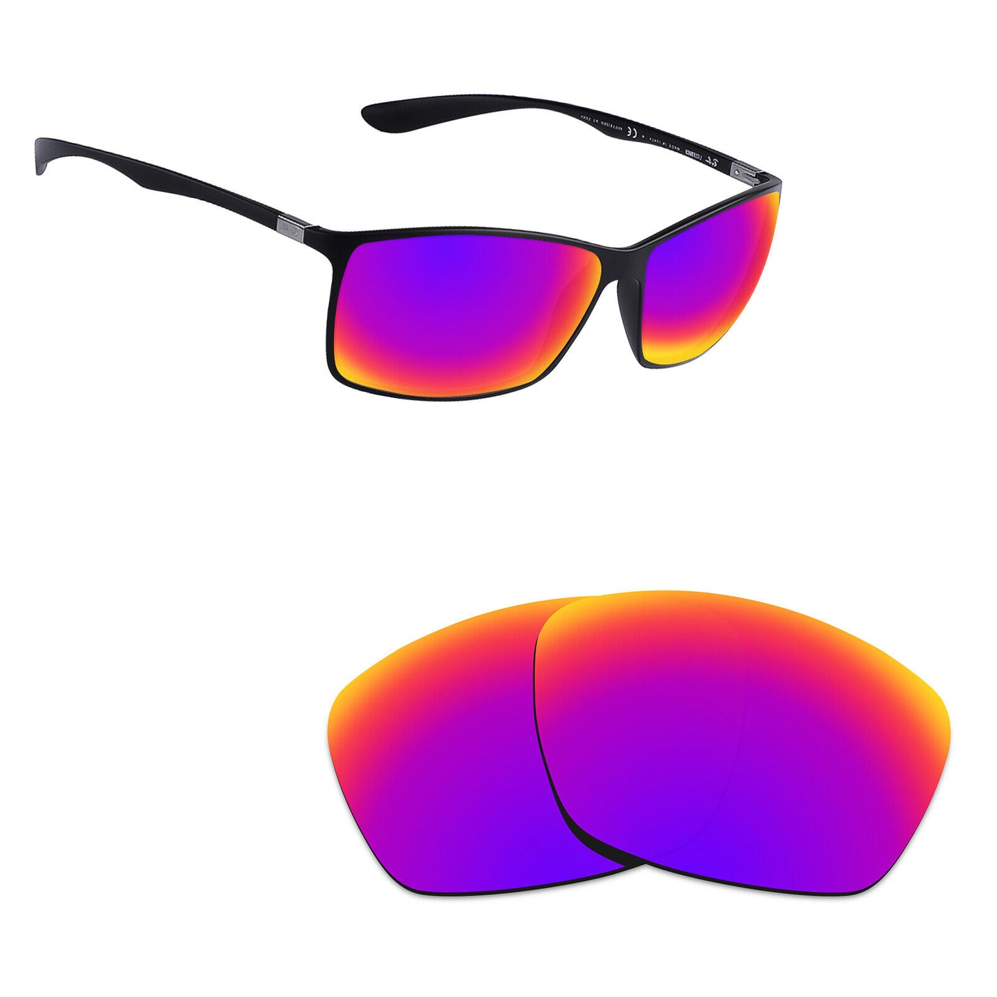 Hawkry Polarized Replacement Lenses for - RayBan-RB4179-62 Sunglass - Multiple