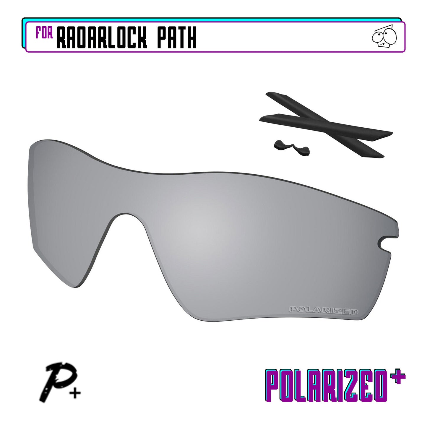 POLARIZED Replacement Lens & Kit For-Oakley RadarLock Path OO9181 Anti-Scratch