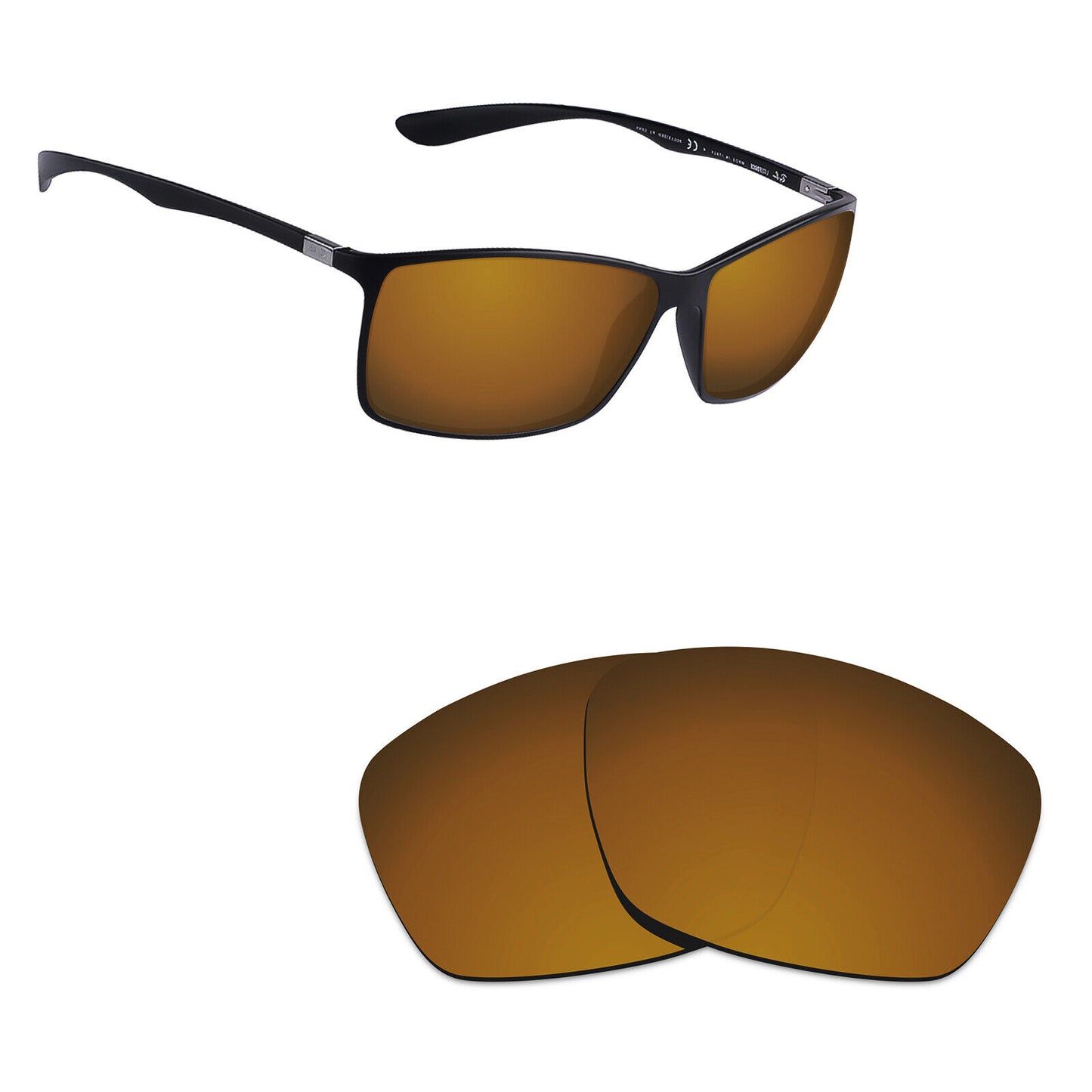 Hawkry Polarized Replacement Lenses for - RayBan-RB4179-62 Sunglass - Multiple