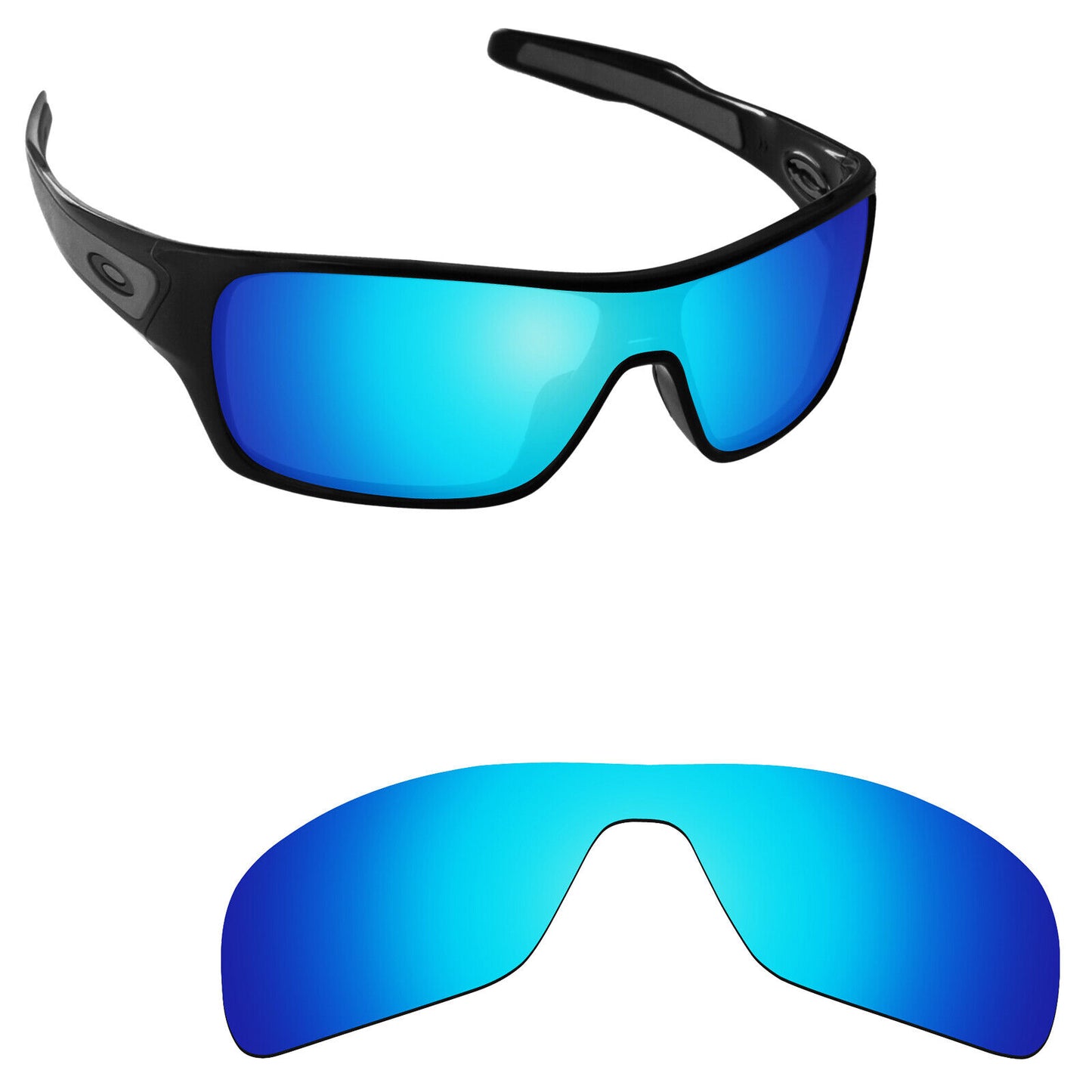 Hawkry Polarized Replacement Lenses for-Oakley Turbine Rotor OO9307 - Options