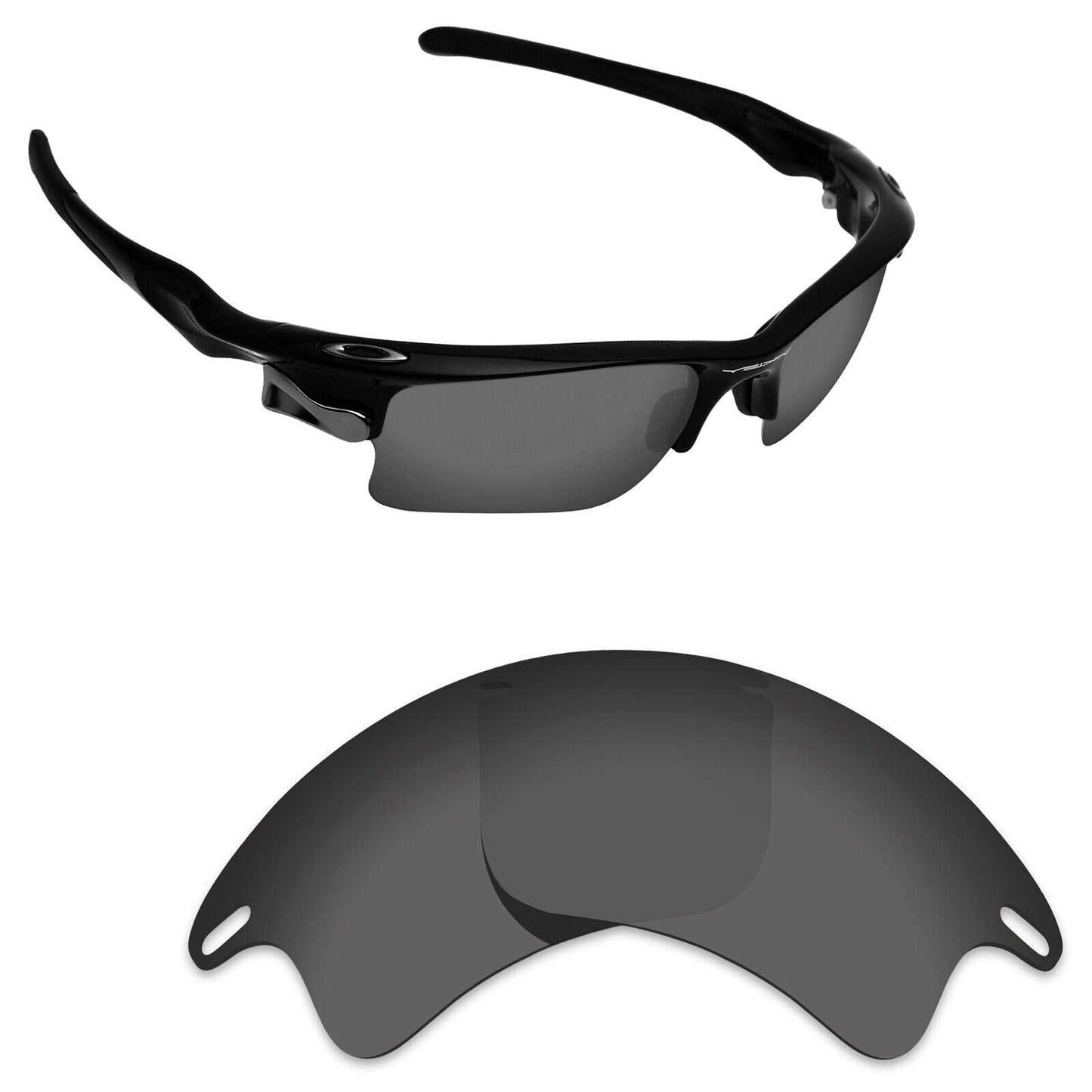 Hawkry Polarized Replacement Lens for-Oakley Fast Jacket XL OO9156 - Options