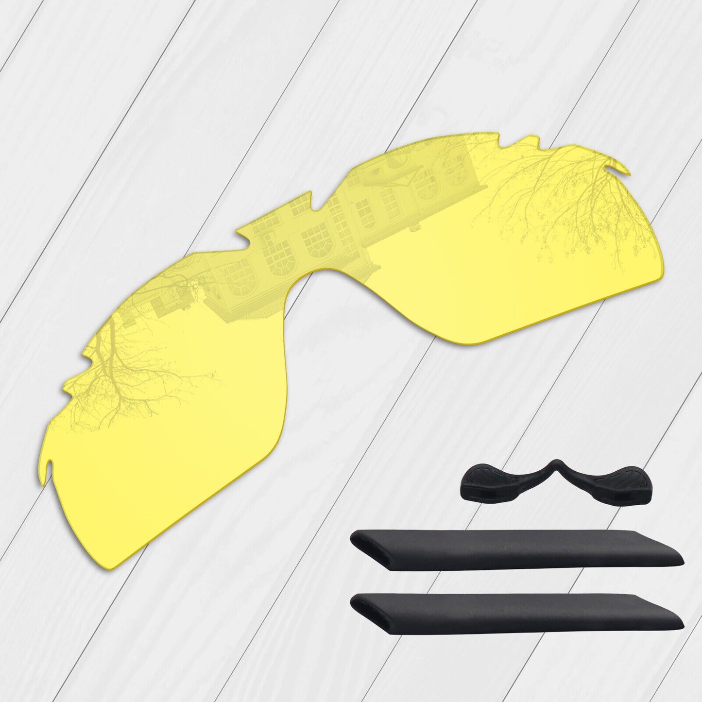 POLARIZED Replacement Lens&Kit For-Oakley Radarlock XL Vented OO9196 Options