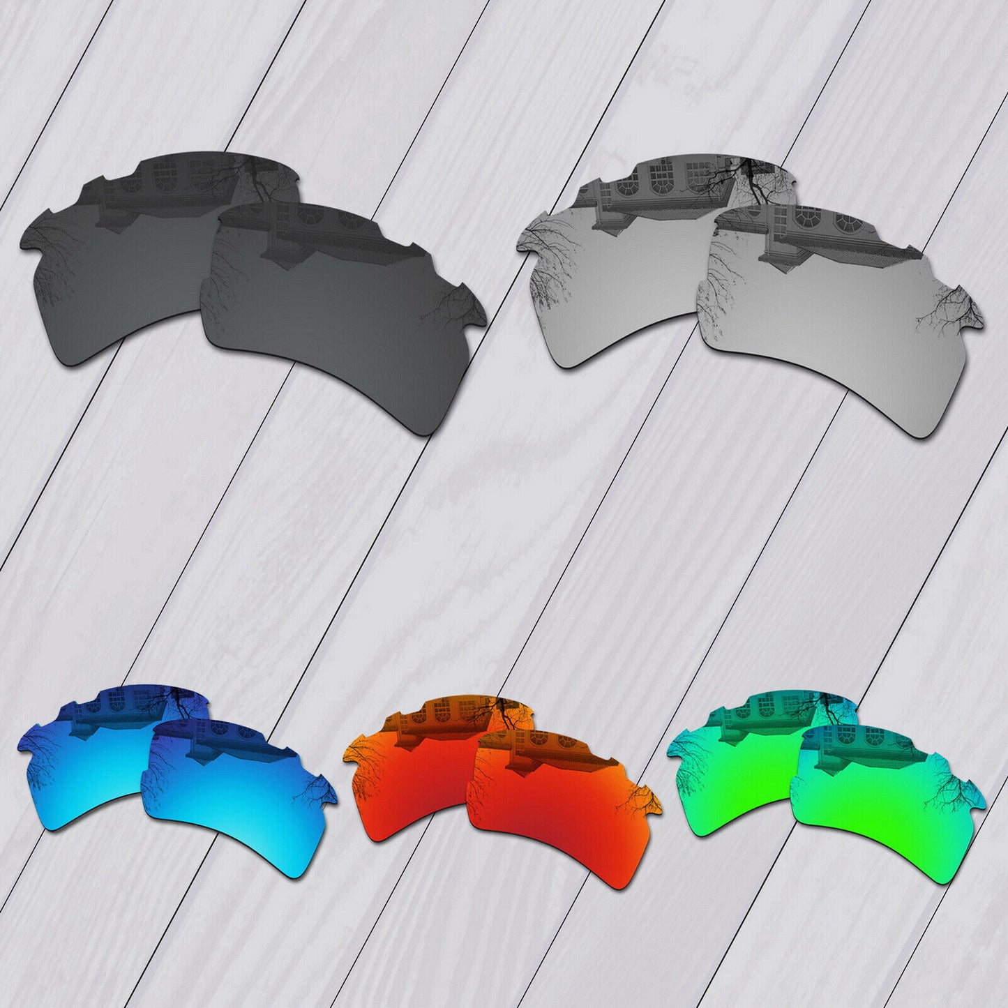 POLARIZED Replacement Lens & Kit For-Oakley Flak 2.0 XL Vented Sunglass Options