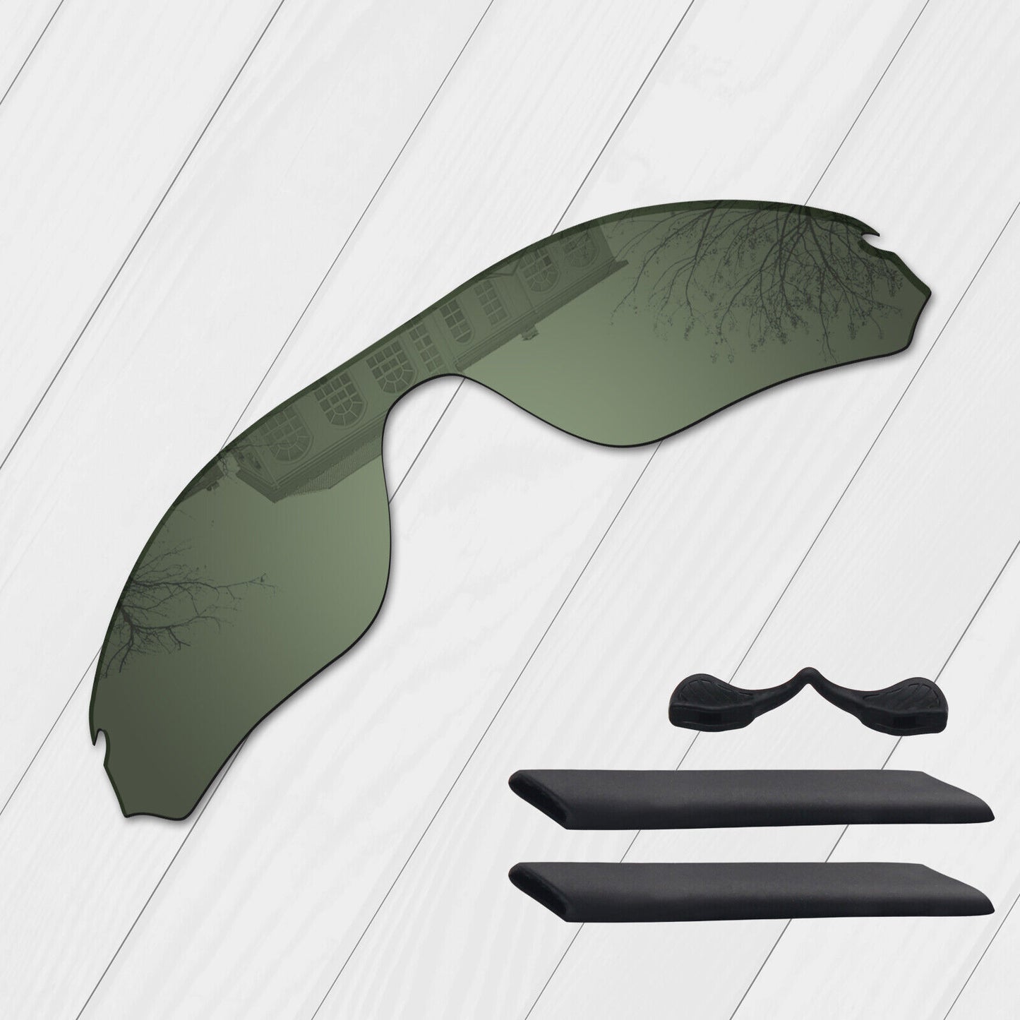 POLARIZED Replacement Lens & Kit For-Oakley RadarLock Edge OO9183 Anti-Scratch