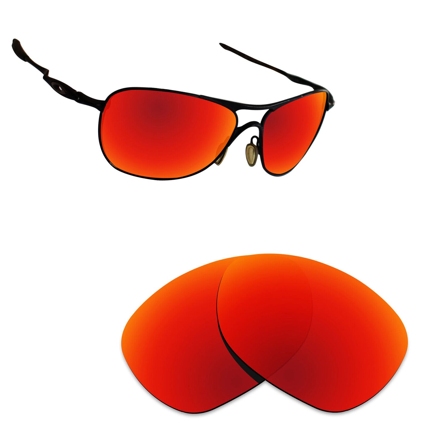 Hawkry Polarized Replacement Lens for-Oakley Crosshair New 2012 Sunglass-Options