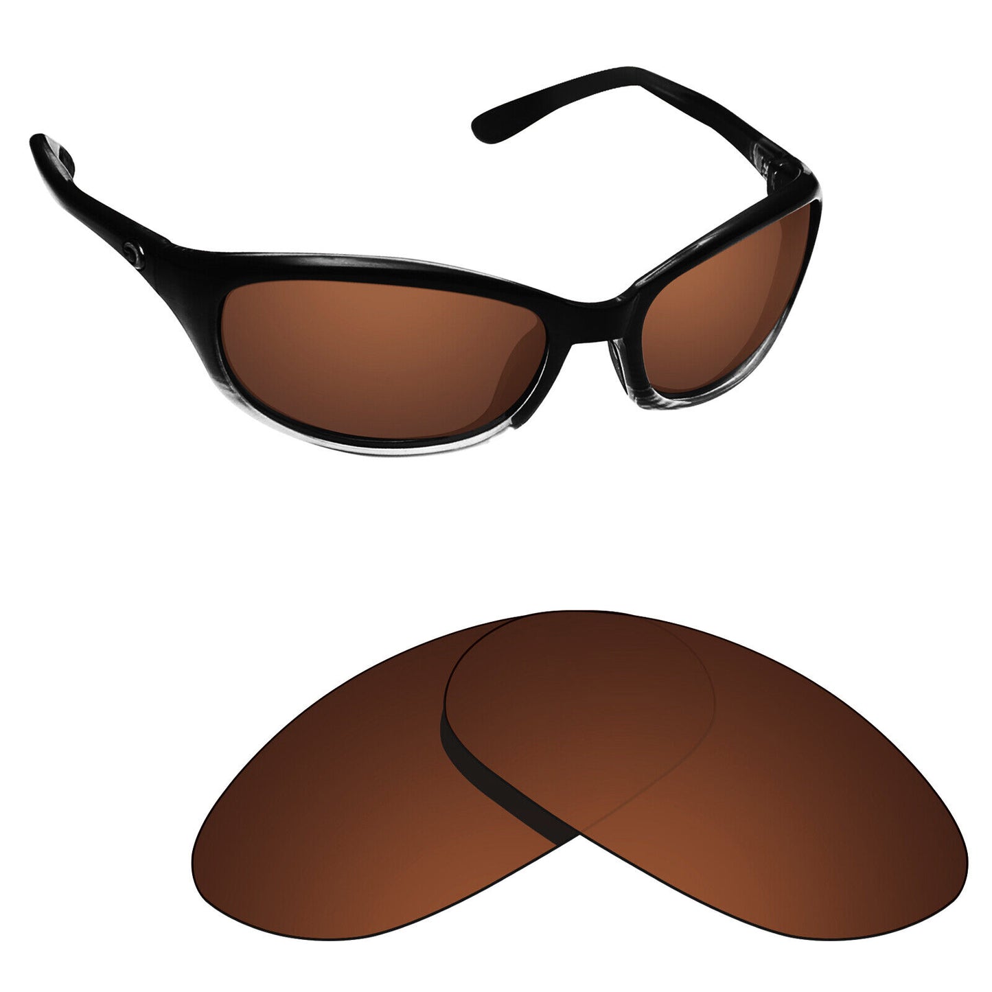 Hawkry Polarized Replacement Lenses for-Costa Harpoon Sunglass - Multiple