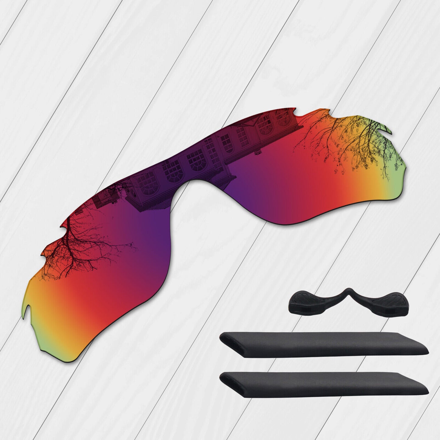 POLARIZED Replacement Lens & Kit For-Oakley RadarLock Edge Vented OO9183 Options