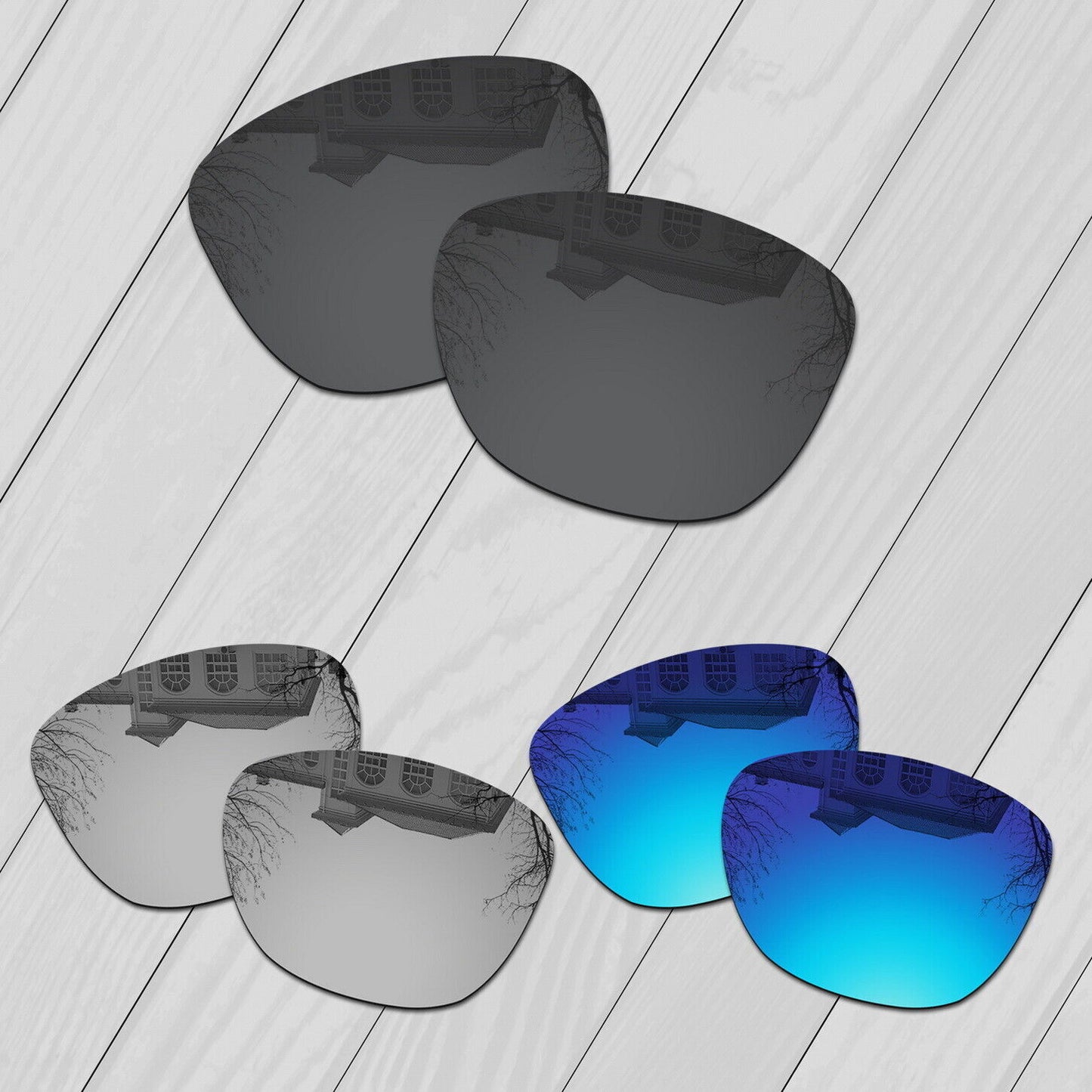POLARIZED Replacement Lenses For-Oakley Frogskins Range OO9284 Anti-Scratch Opt
