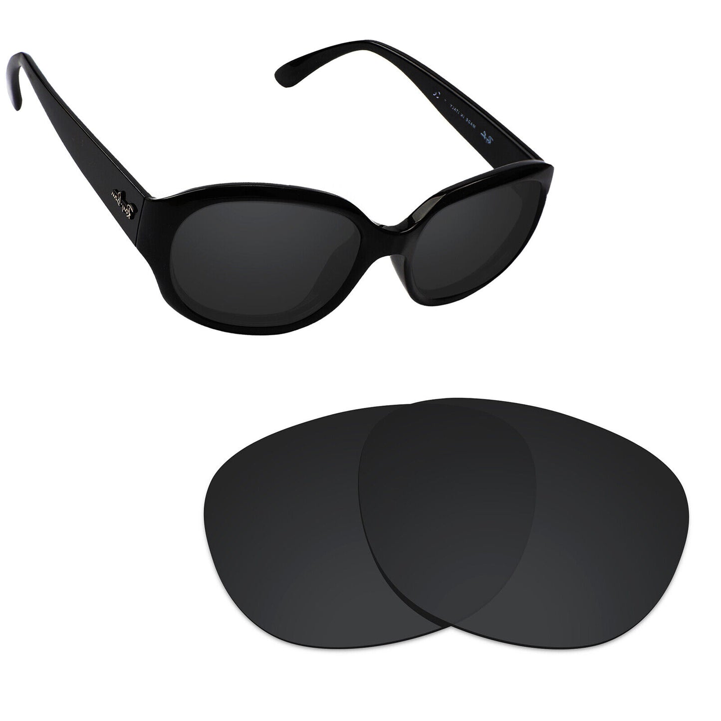 Hawkry Polarized Replacement Lenses for - RayBan-RB4198-55 Sunglass - Multiple