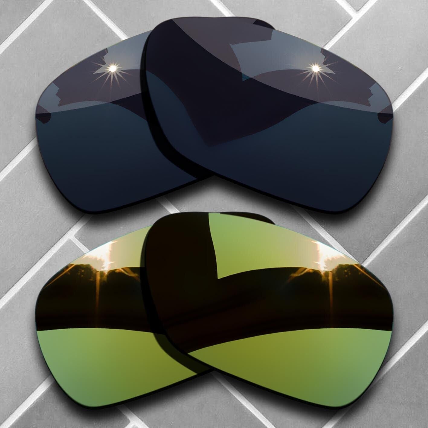 Polarized Anti-Scratch Replacement Lenses for-Costa Del Mar Tuna Alley Choices