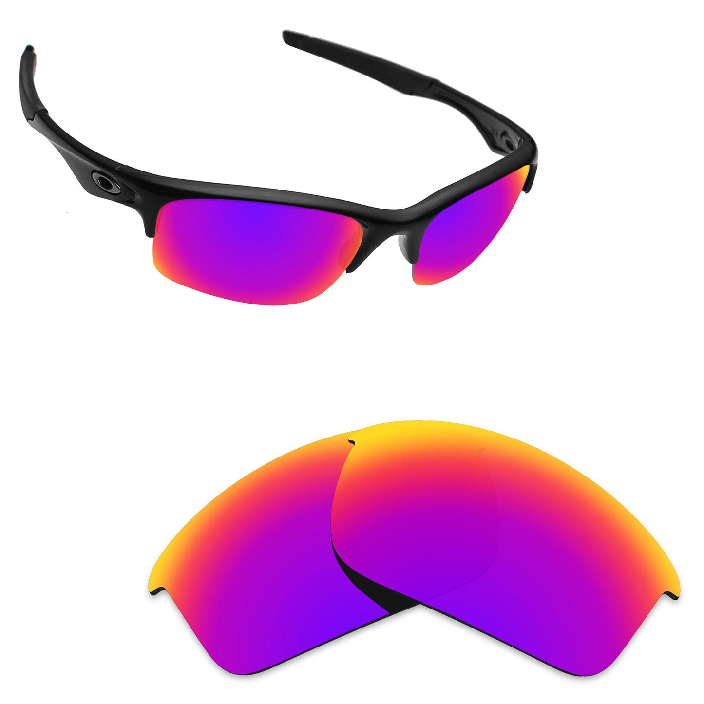 Hawkry Polarized Replacement Lenses for-Oakley Bottle Rocket OO9164 - Options