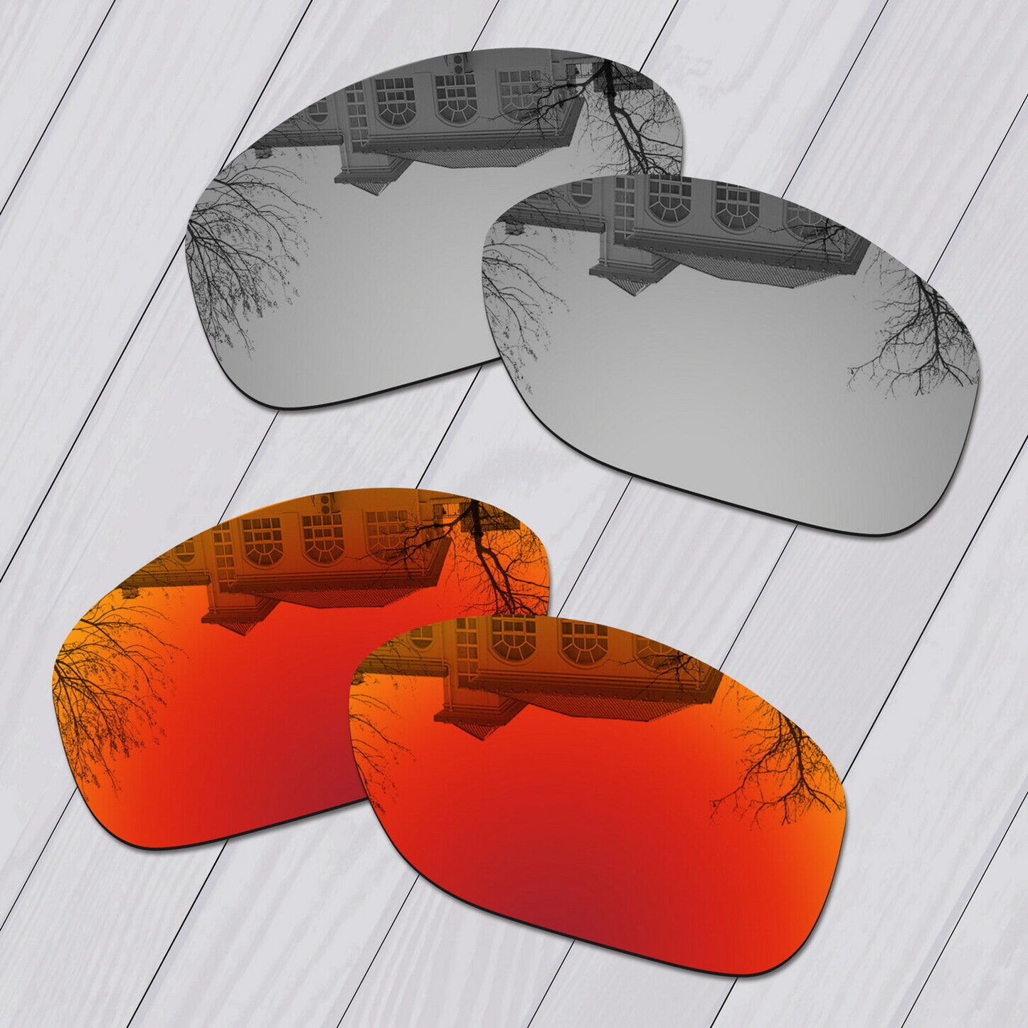POLARIZED Replacement Lot Lenses For-Oakley Pit Bull OO9127 Anti-Scratch