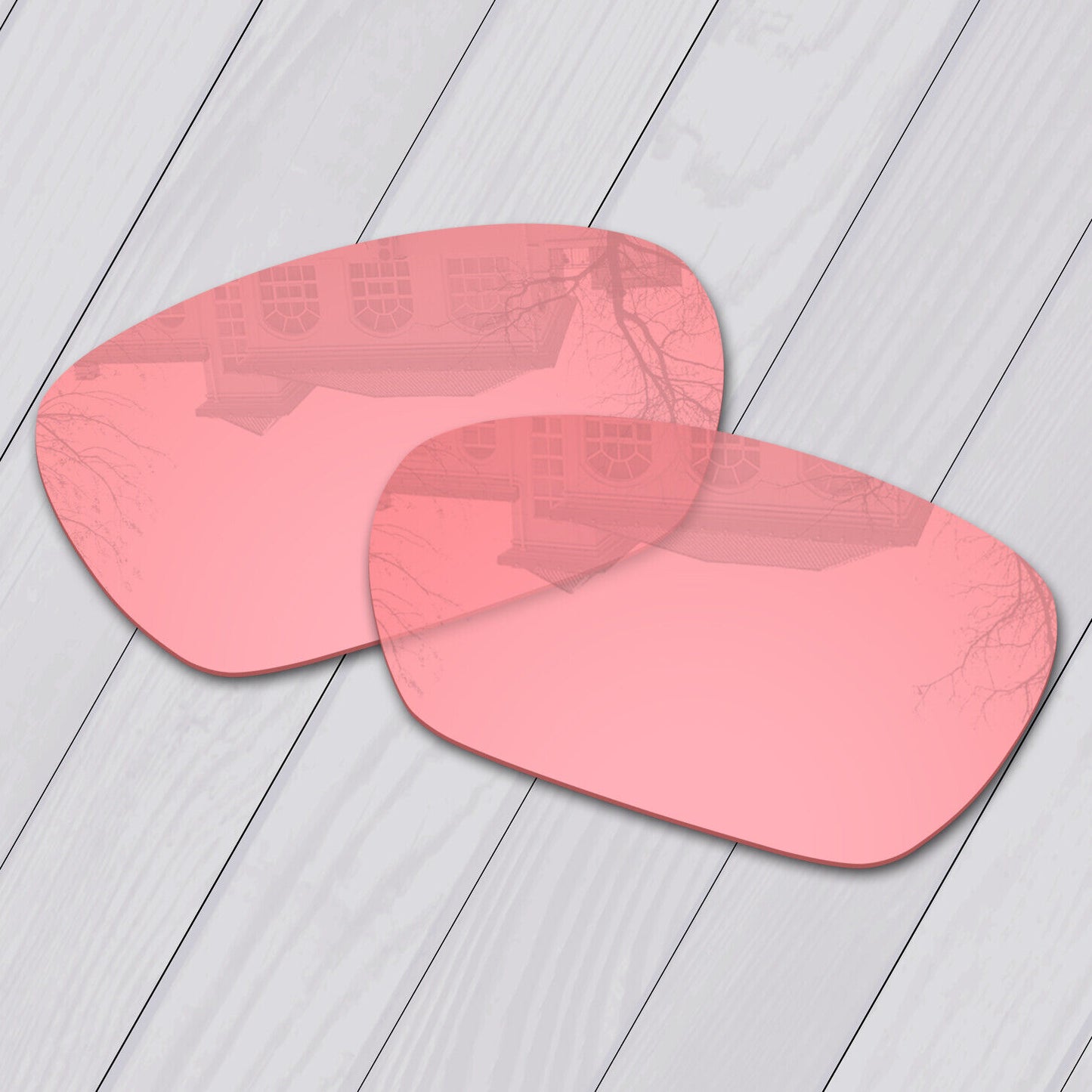 POLARIZED Replacement Lenses & Nose Pad For-Oakley Inmate Sunglass Anti-Scratch