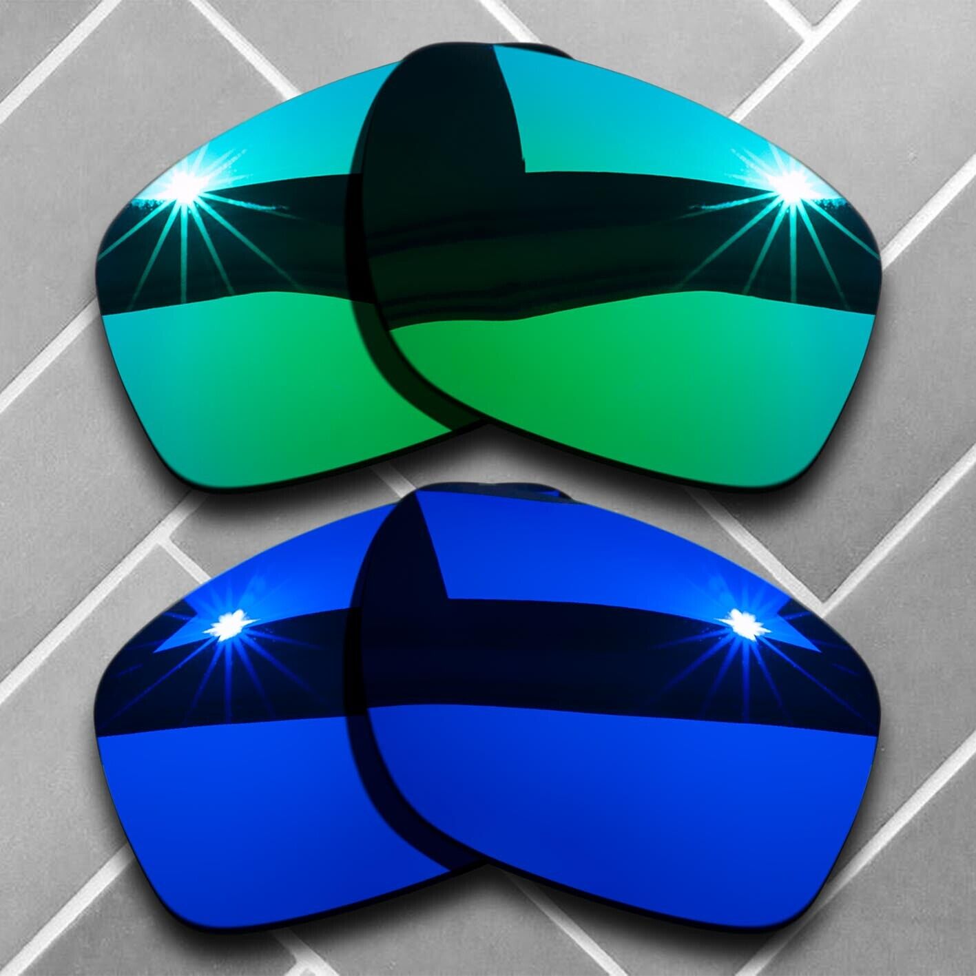 Polarized Anti-Scratch Replacement Lenses for-Oakley Sliver OO9262 Choices US