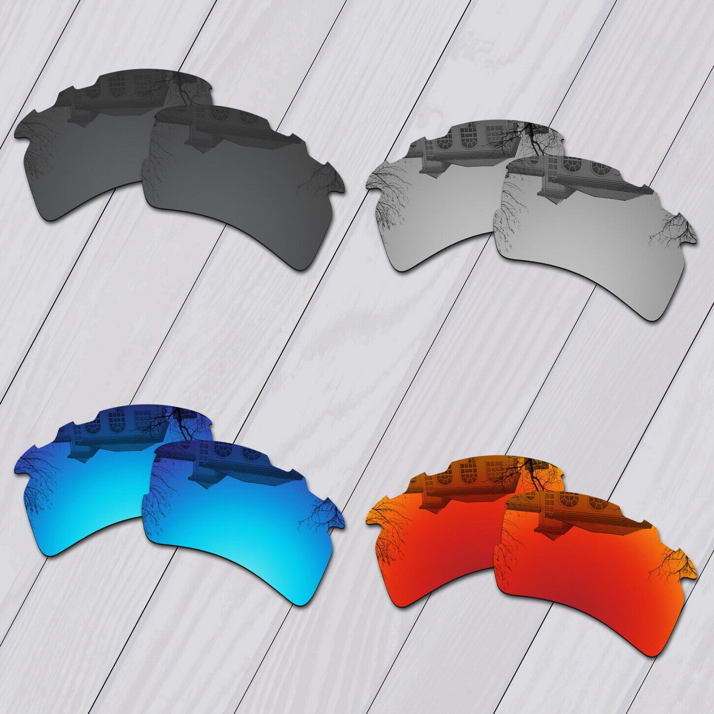 POLARIZED Replacement Lens & Kit For-Oakley Flak 2.0 XL Vented Sunglass Options