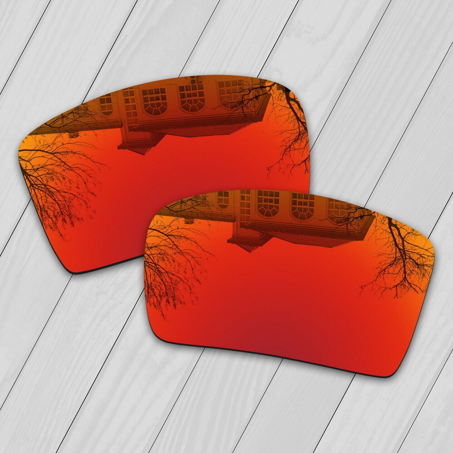 POLARIZED Replacement Lenses For-Oakley Oil Drum Sunglasses Anti-Scratch