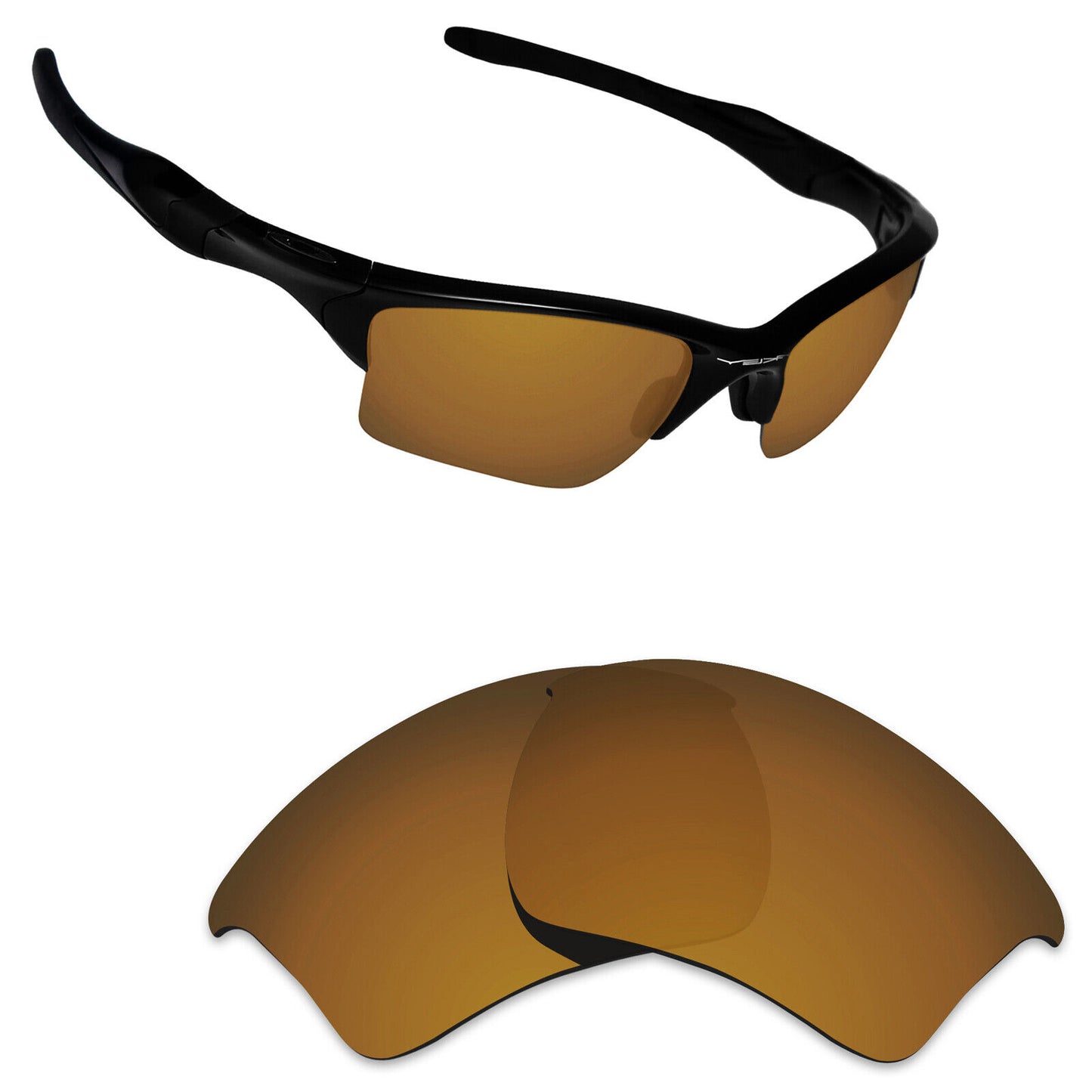 Hawkry Polarized Replacement Lens for-Oakley Half Jacket 2.0 XL OO9154 - Options