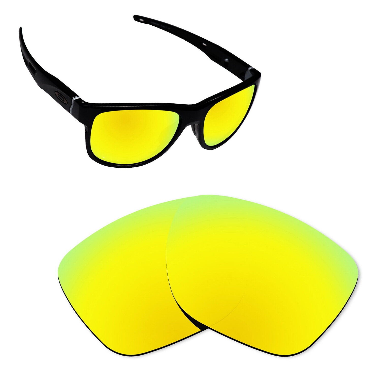 Hawkry Polarized Replacement Lens for-Oakley Crossrange XL Sunglass