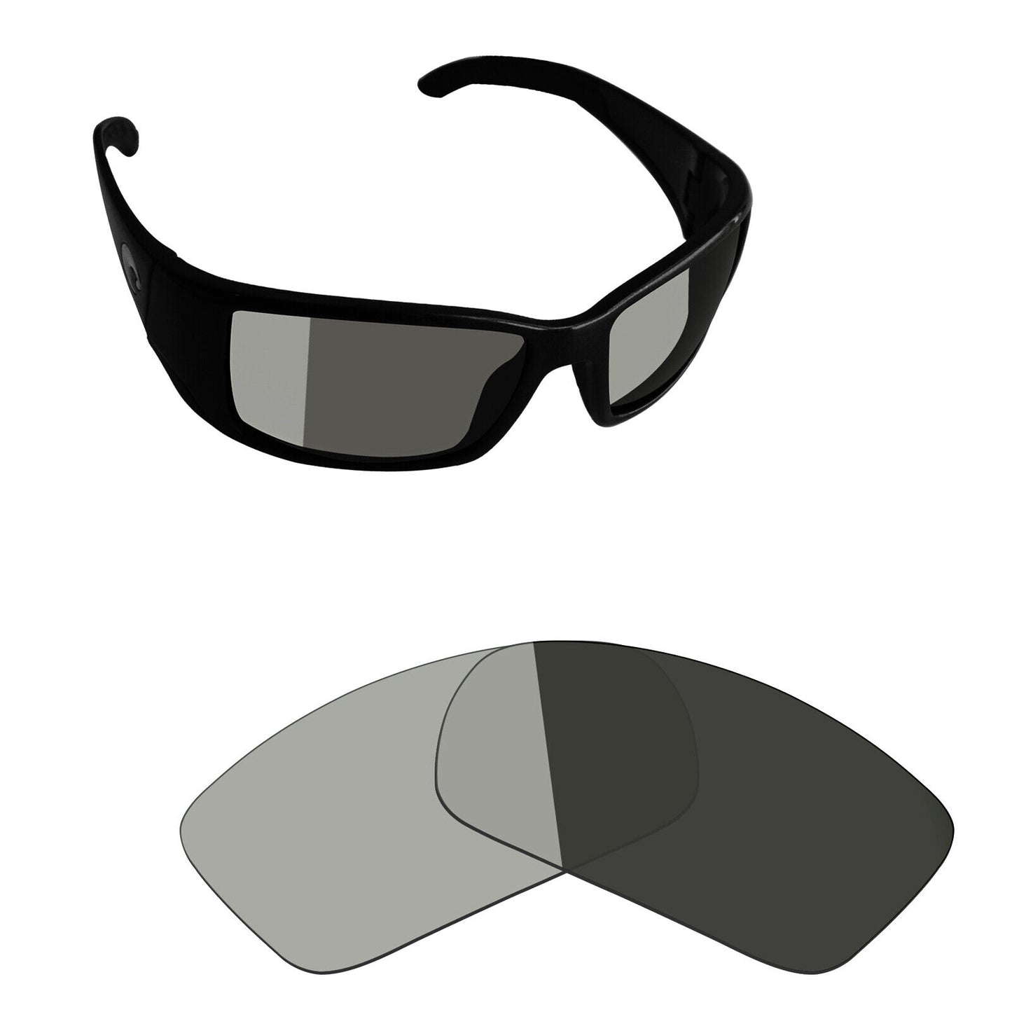 Hawkry Polarized Replacement Lenses for-Costa Blackfin Sunglass - Options